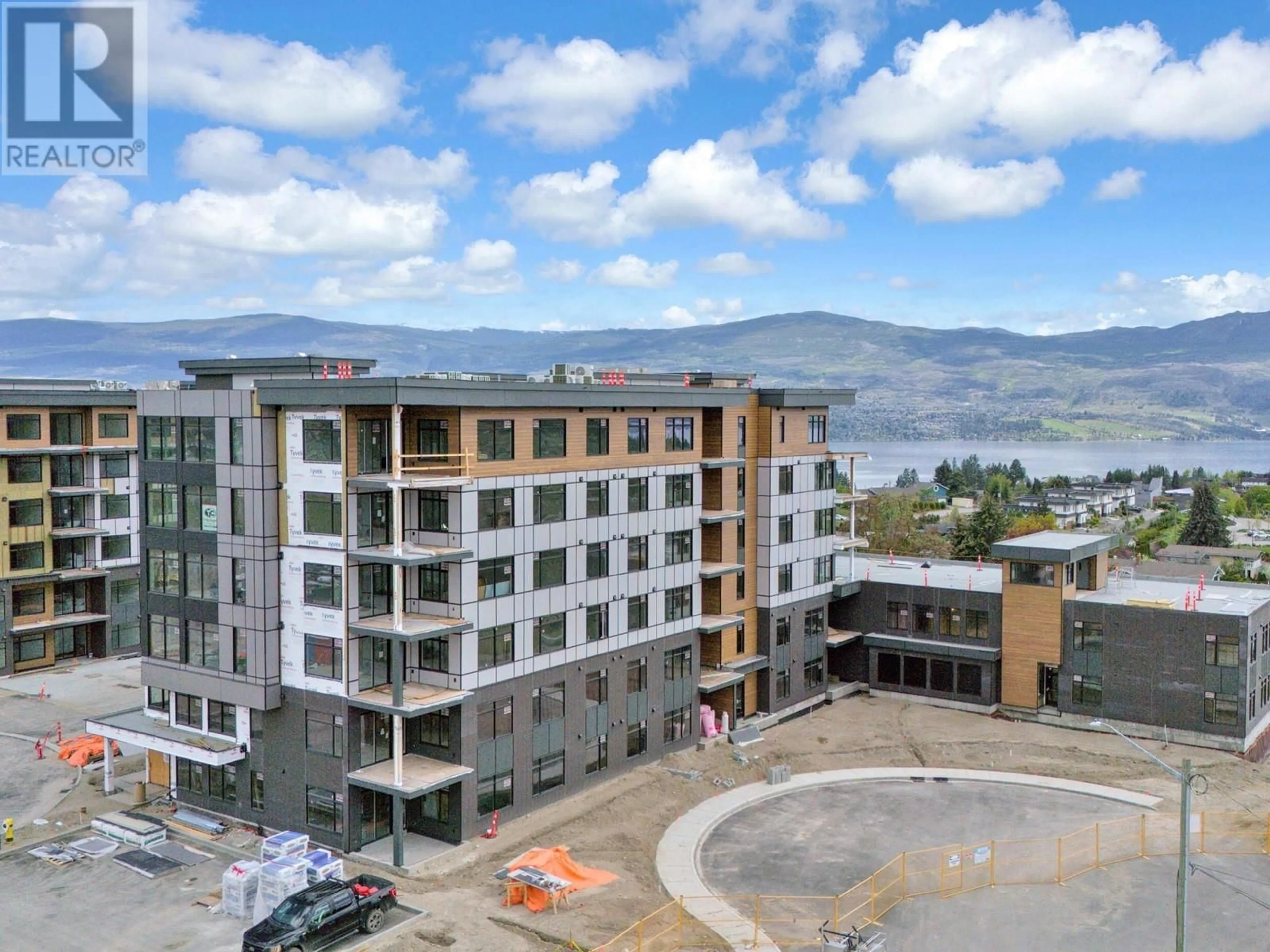 A pic from outside/outdoor area/front of a property/back of a property/a pic from drone, building for 502 - 2760 OLALLA ROAD, West Kelowna British Columbia V1Z2A9
