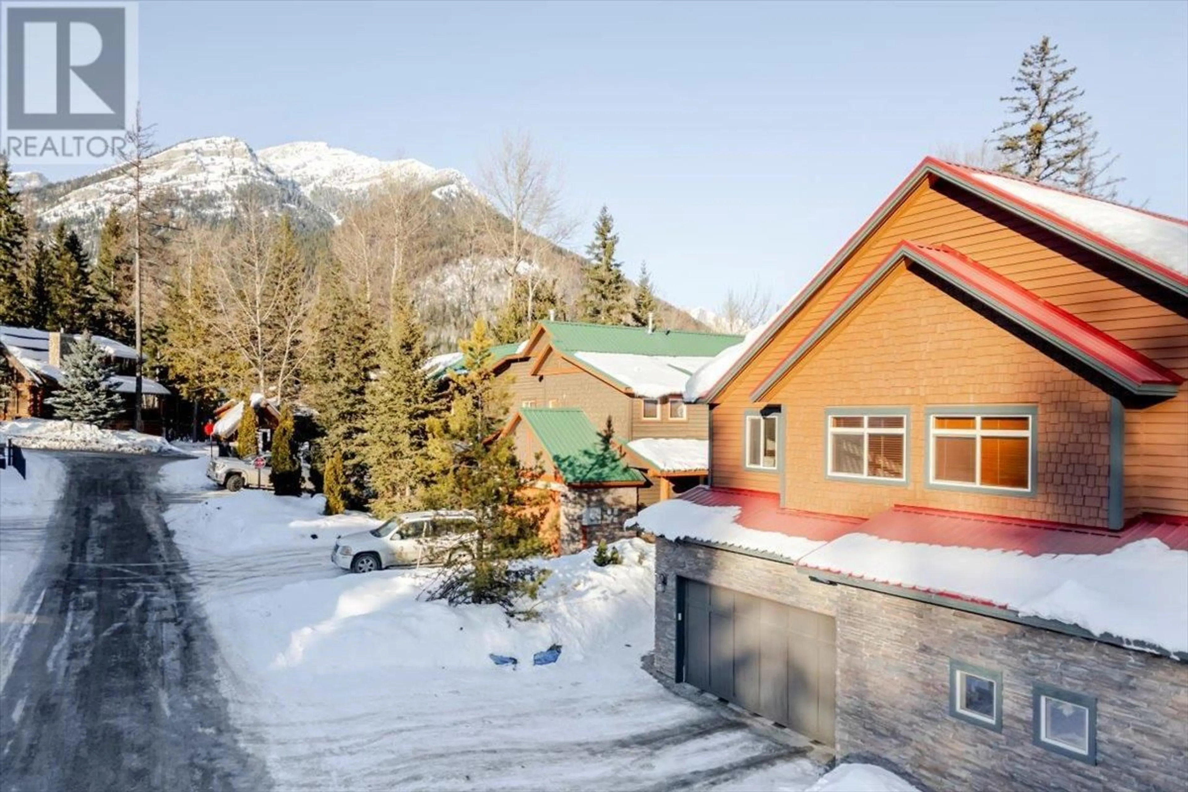 A pic from outside/outdoor area/front of a property/back of a property/a pic from drone, mountain view for 3A ALPINE TRAIL Lane, Fernie British Columbia V0B1M5