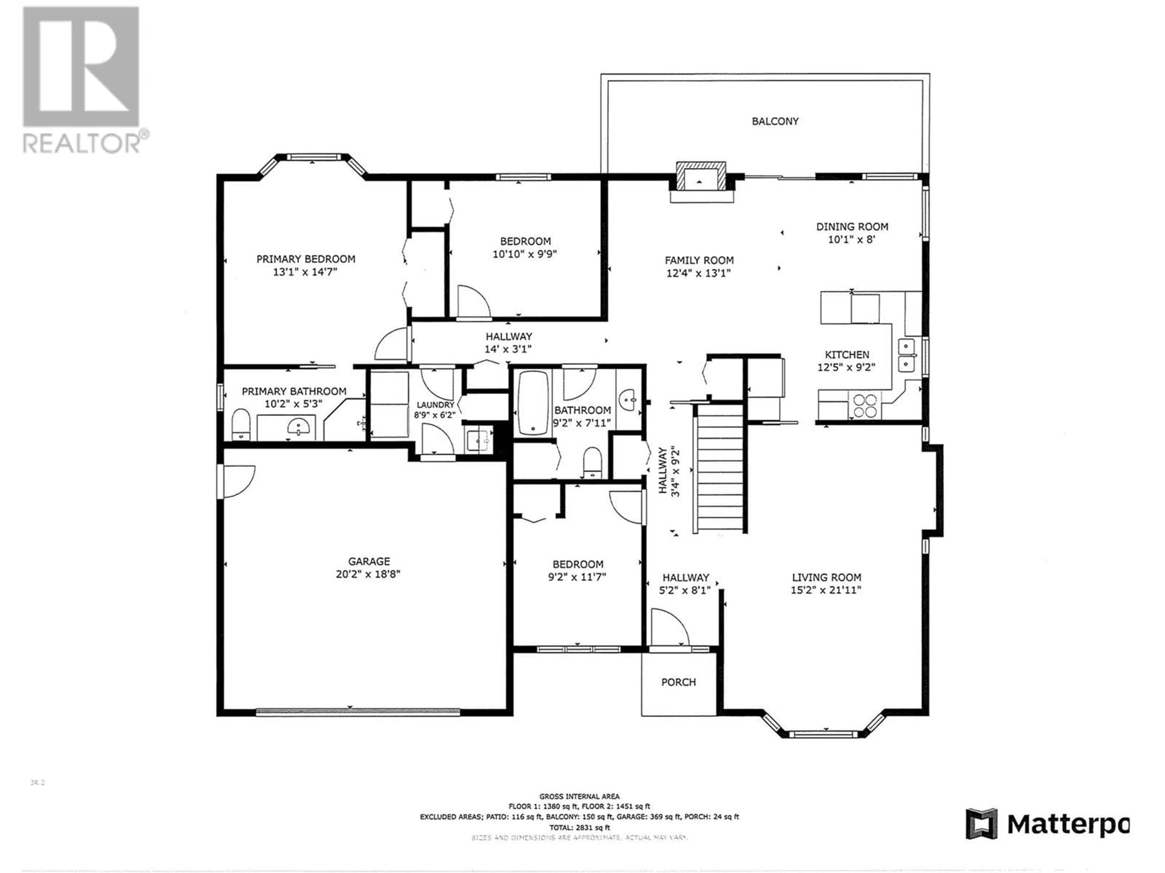 Floor plan for 4791 Uplands Drive, Kamloops British Columbia V2C6S9