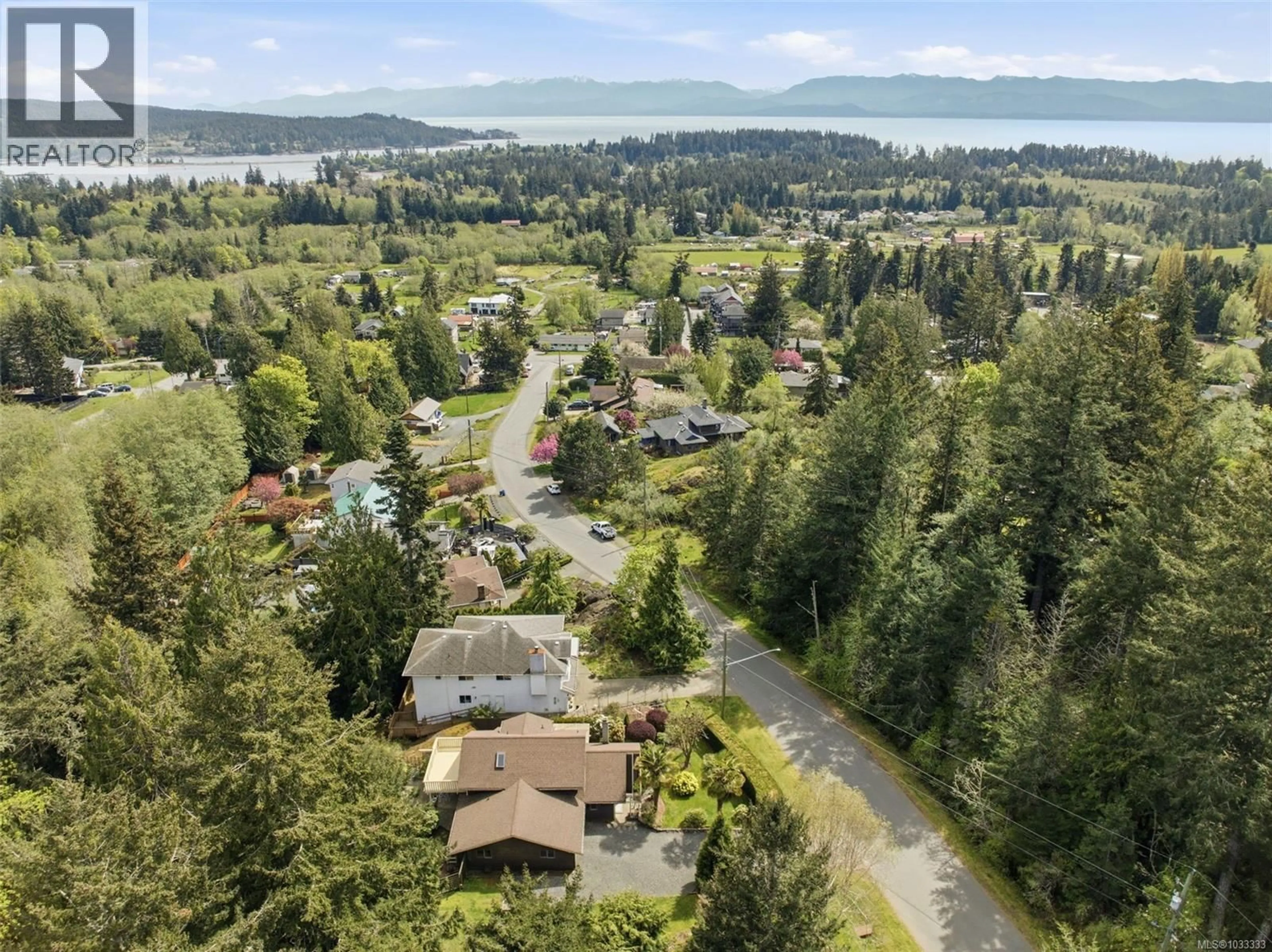 A pic from outside/outdoor area/front of a property/back of a property/a pic from drone, water/lake/river/ocean view for 2163 FIRWOOD PLACE, Sooke British Columbia V9Z0N2