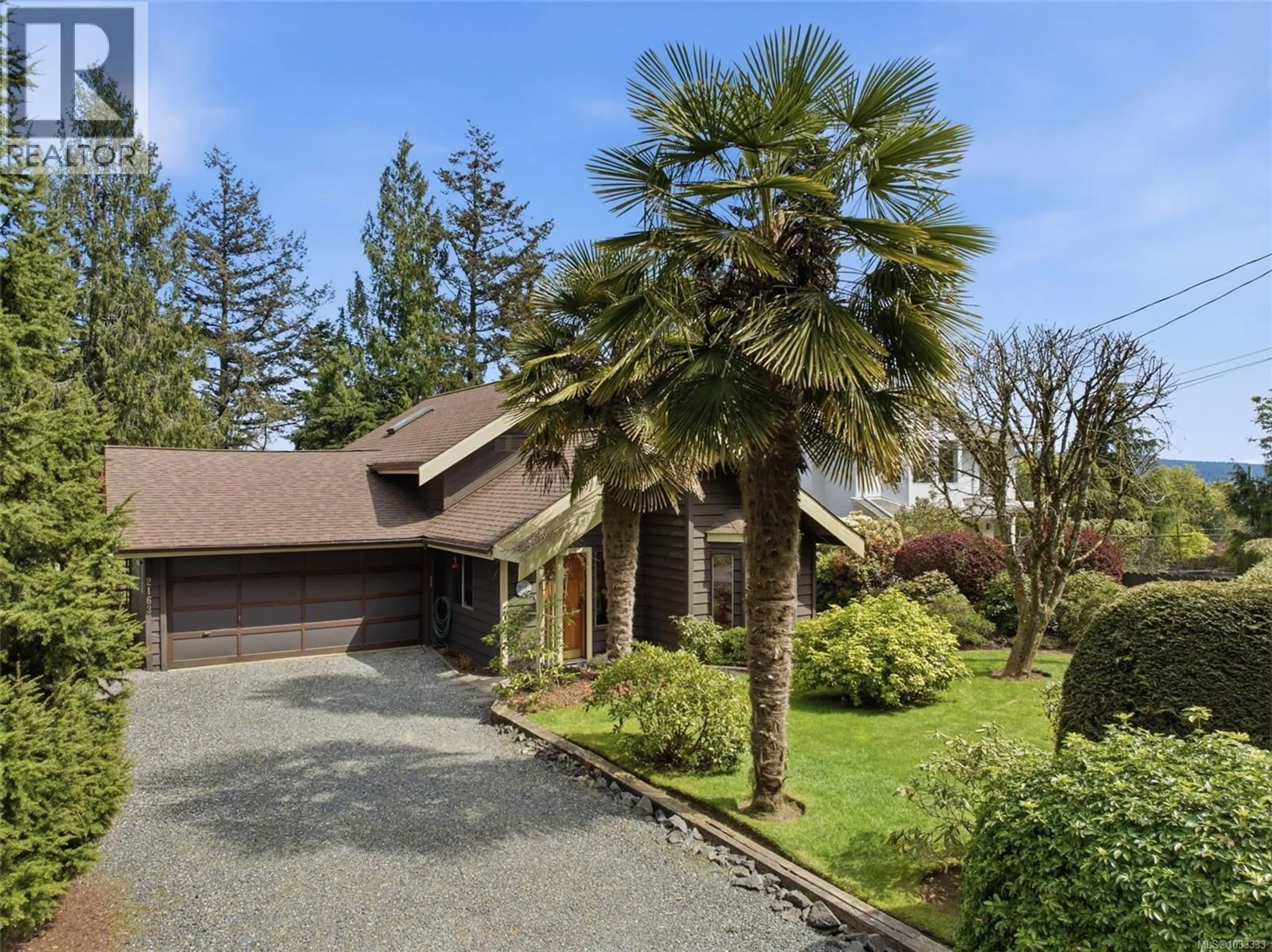 A pic from outside/outdoor area/front of a property/back of a property/a pic from drone, street for 2163 FIRWOOD PLACE, Sooke British Columbia V9Z0N2