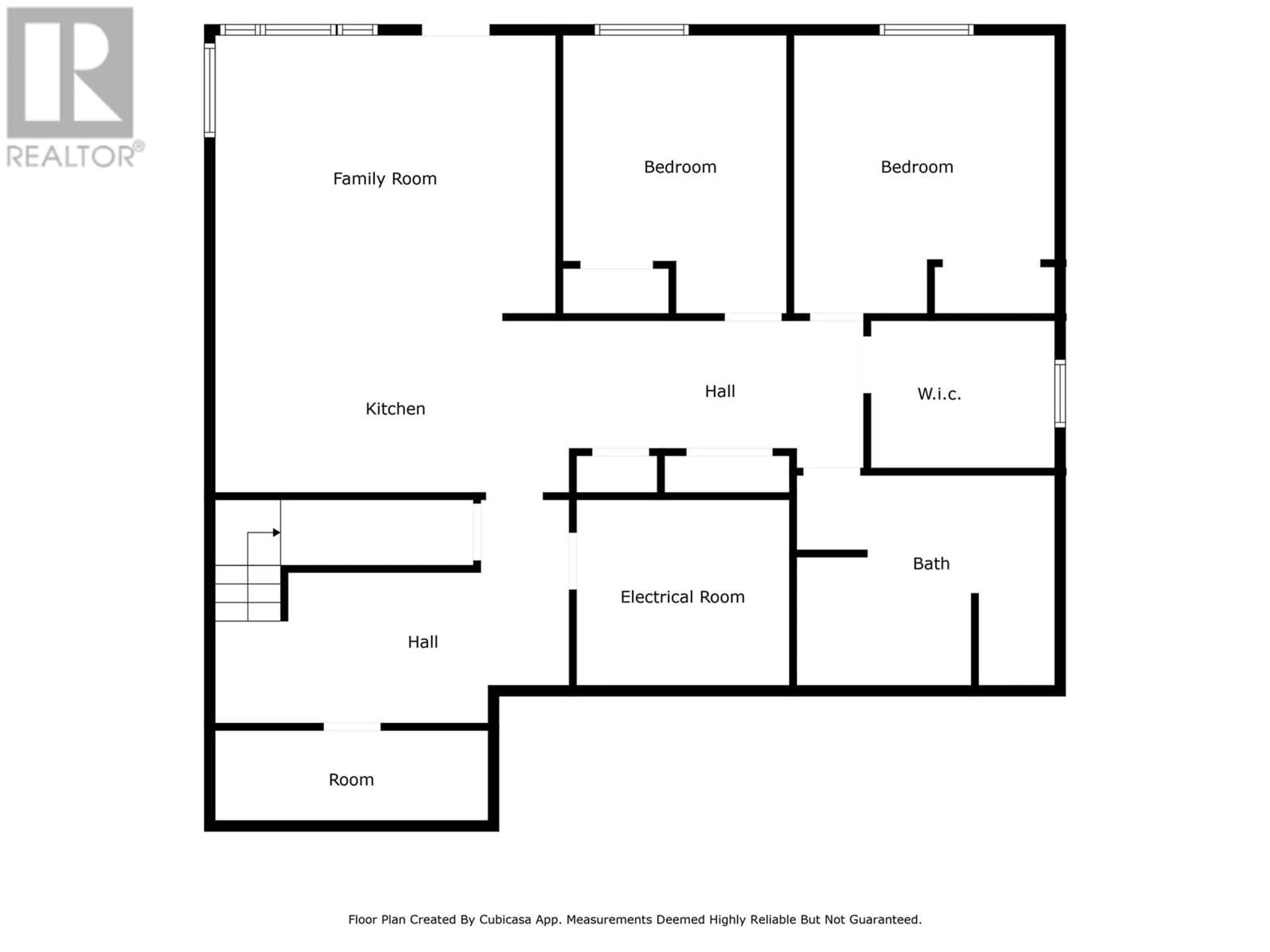 Floor plan for 1063 Saddleback Court, Kamloops British Columbia V2B0B9