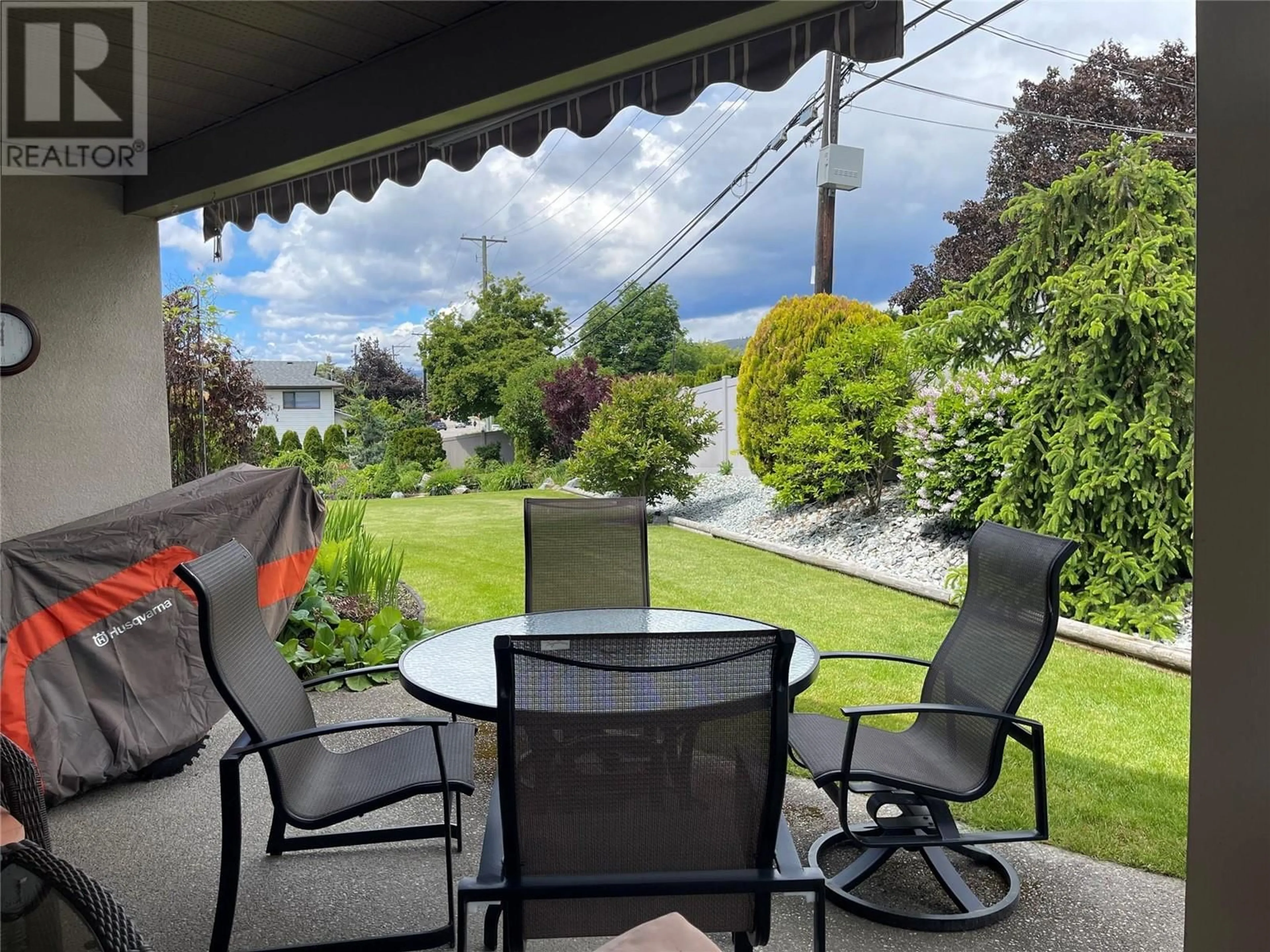 Patio, water/lake/river/ocean view for 1220 25 Avenue Unit# 3, Vernon British Columbia V1T9A1