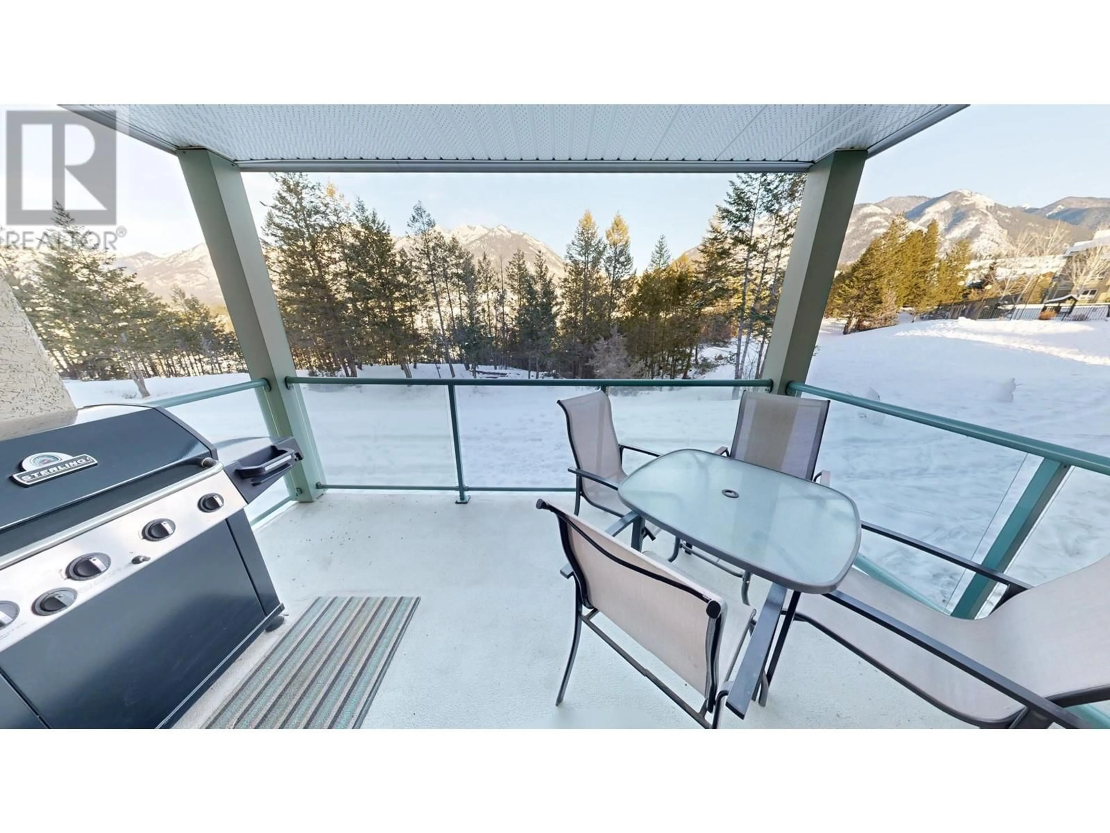 Patio, water/lake/river/ocean view for 4765 FORSTERS LANDING Road Unit# 108, Radium Hot Springs British Columbia V0A1M0