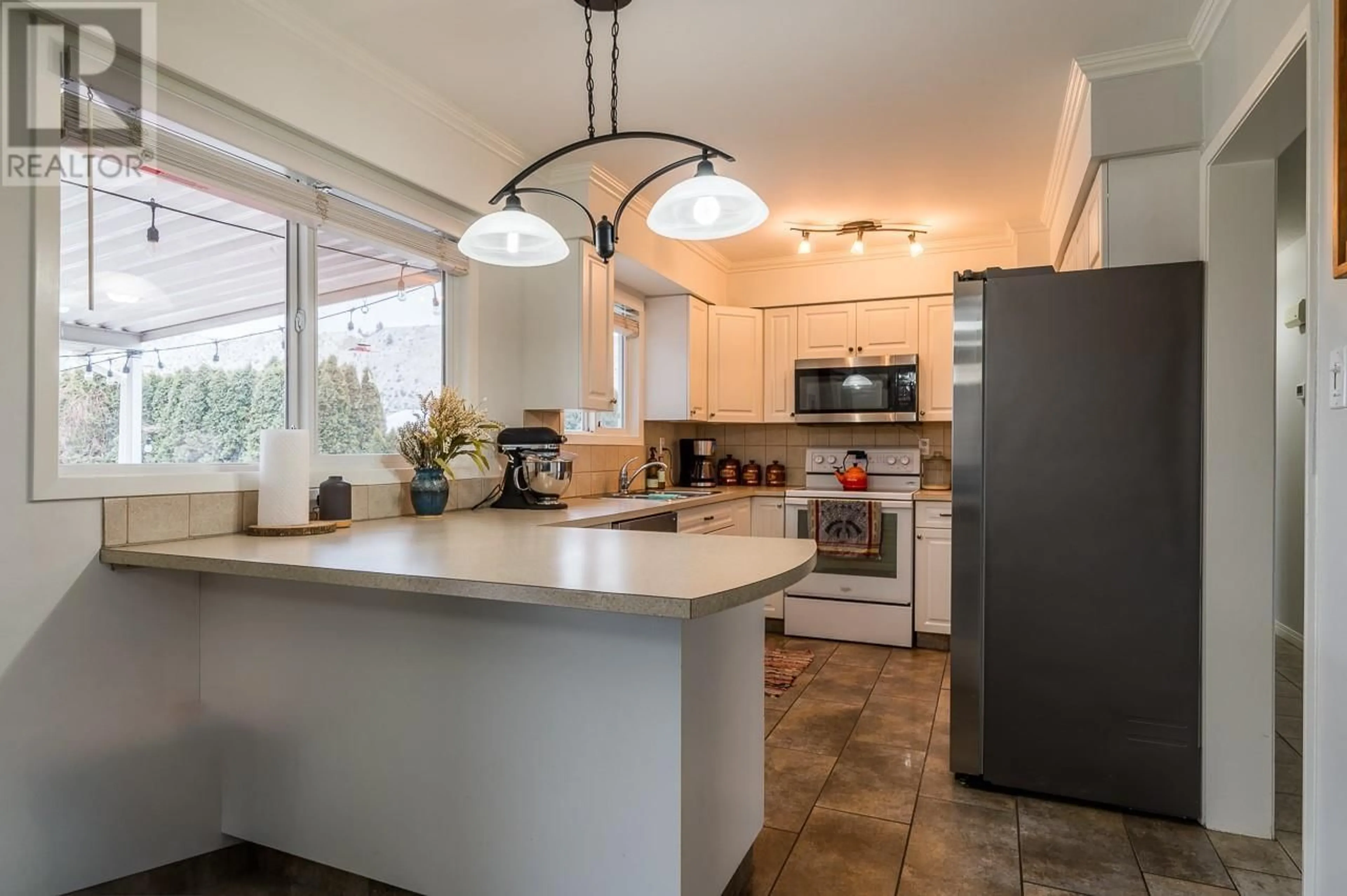 Open concept kitchen, ceramic/tile floor for 1945 CURLEW Road Lot# 5, Kamloops British Columbia V2C4H6