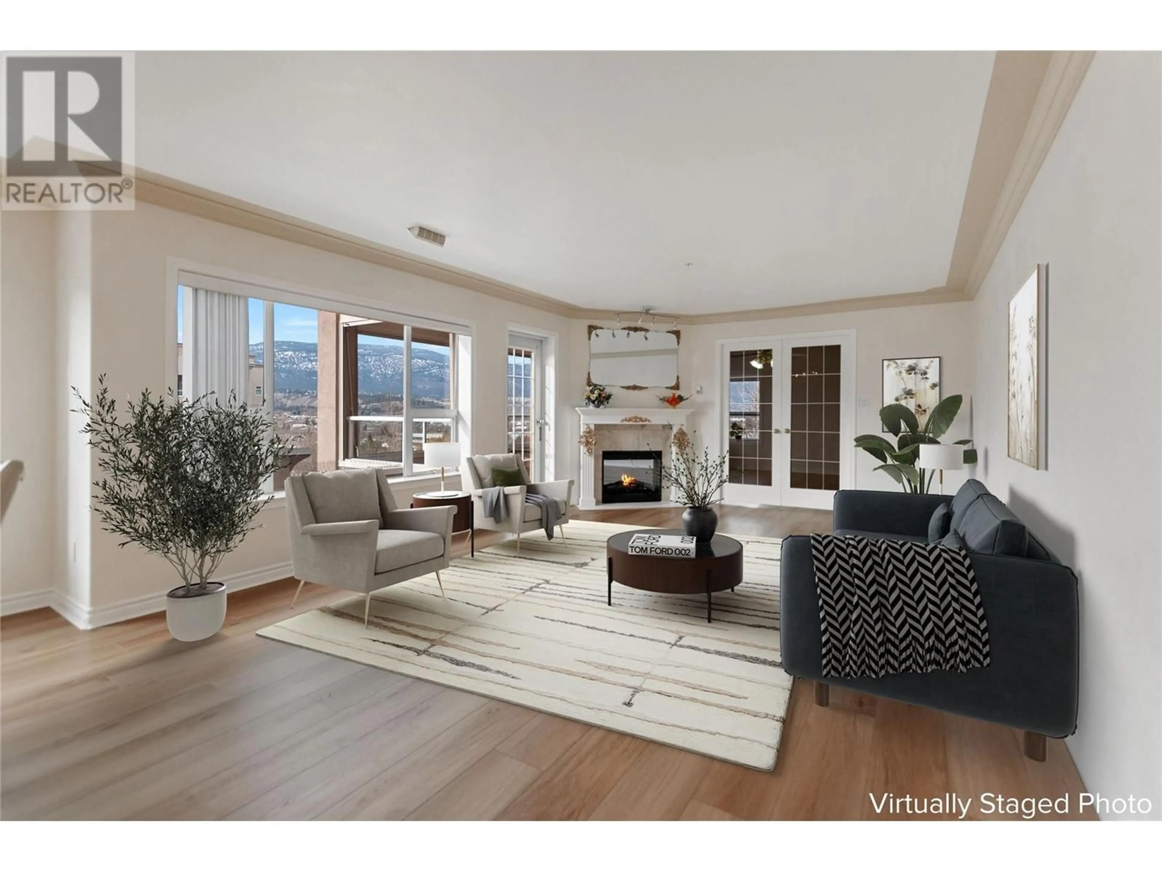 Living room with furniture, unknown for 701 - 2245 ATKINSON STREET, Penticton British Columbia V2A8R7