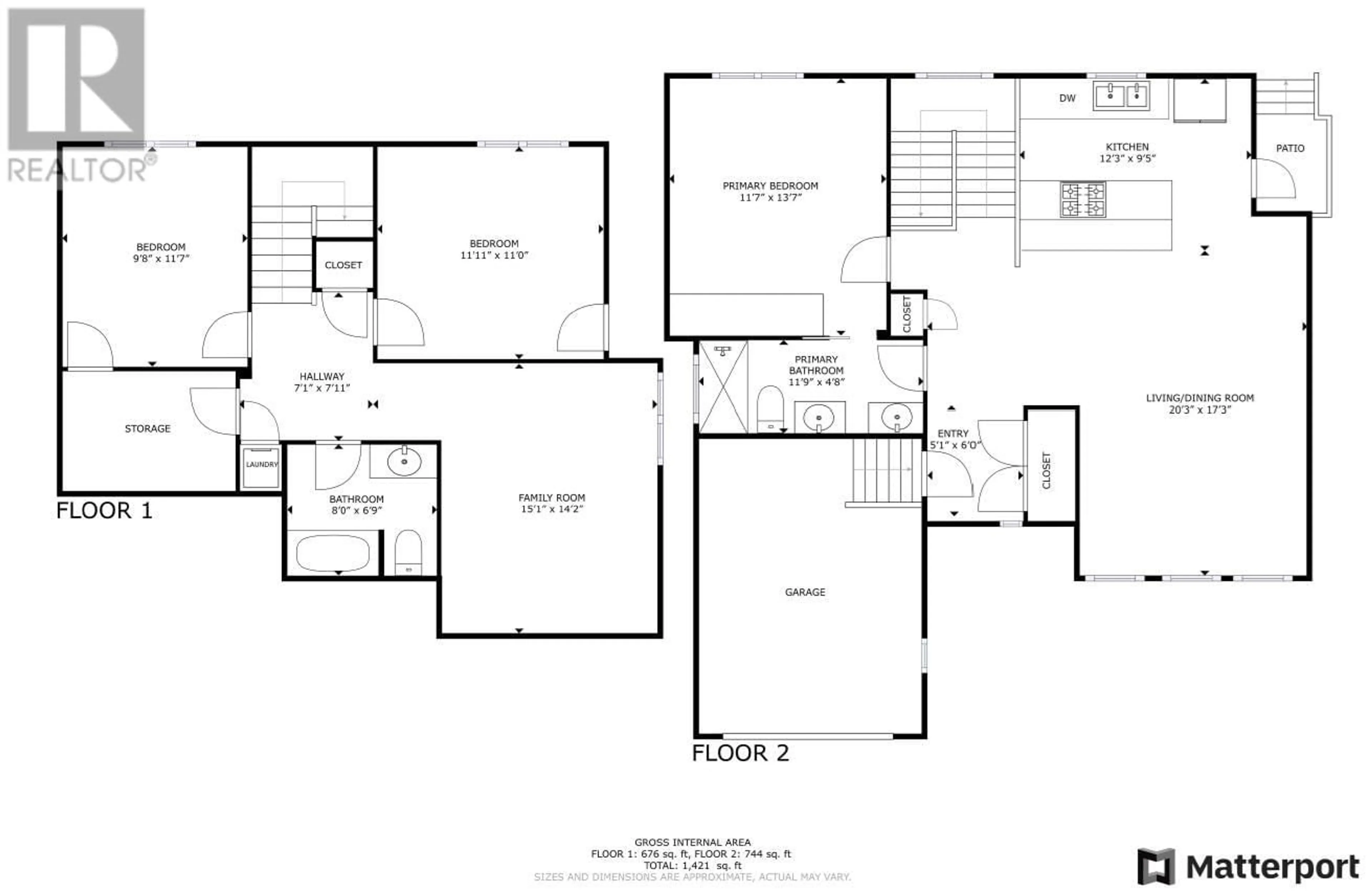 Floor plan for 4926 Timber Ridge Road Unit# 9, Windermere British Columbia V0A1K3