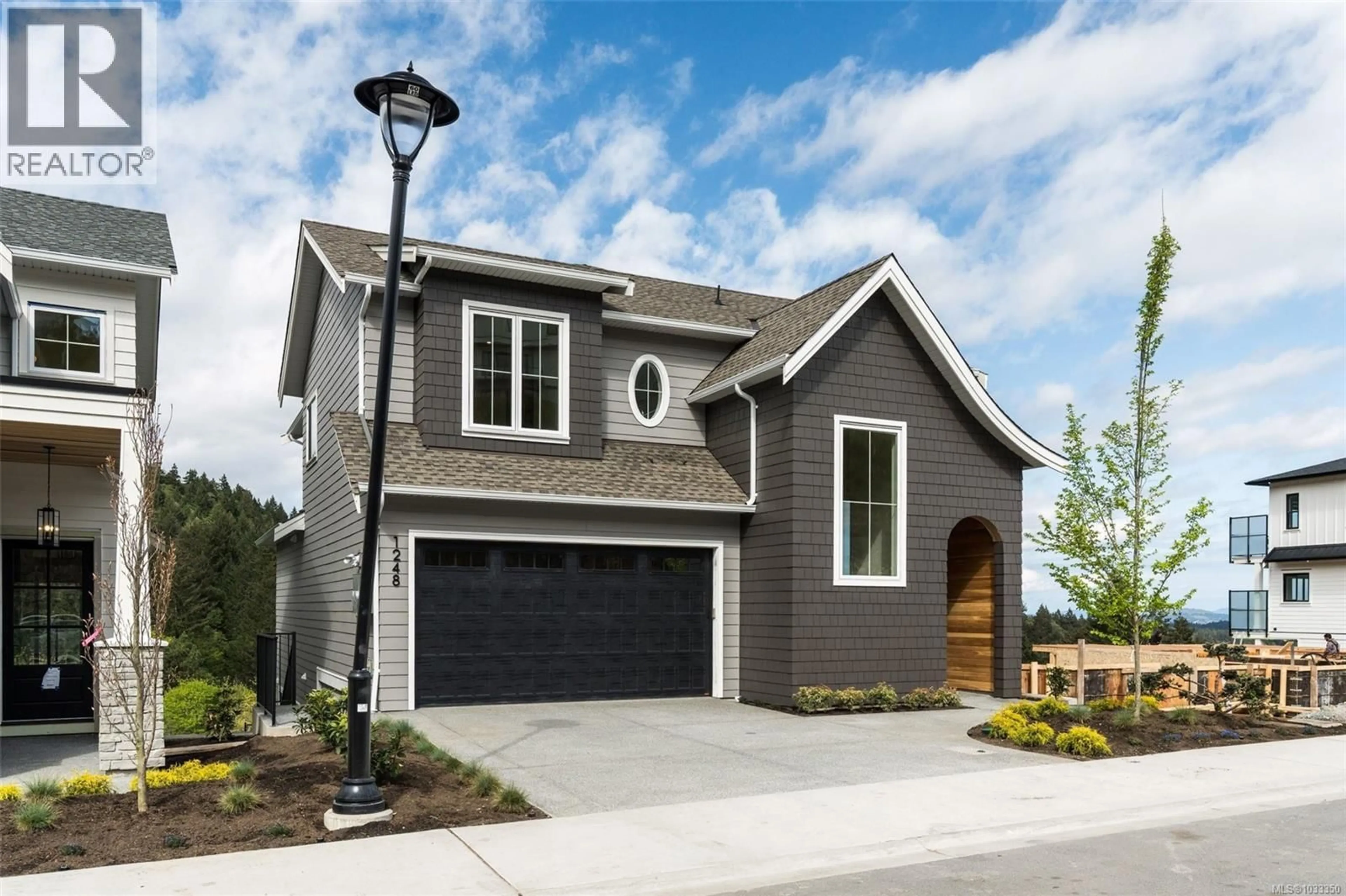 Home with vinyl exterior material, street for 1248 CEDARBROOK WAY, Langford British Columbia V9B6Z8