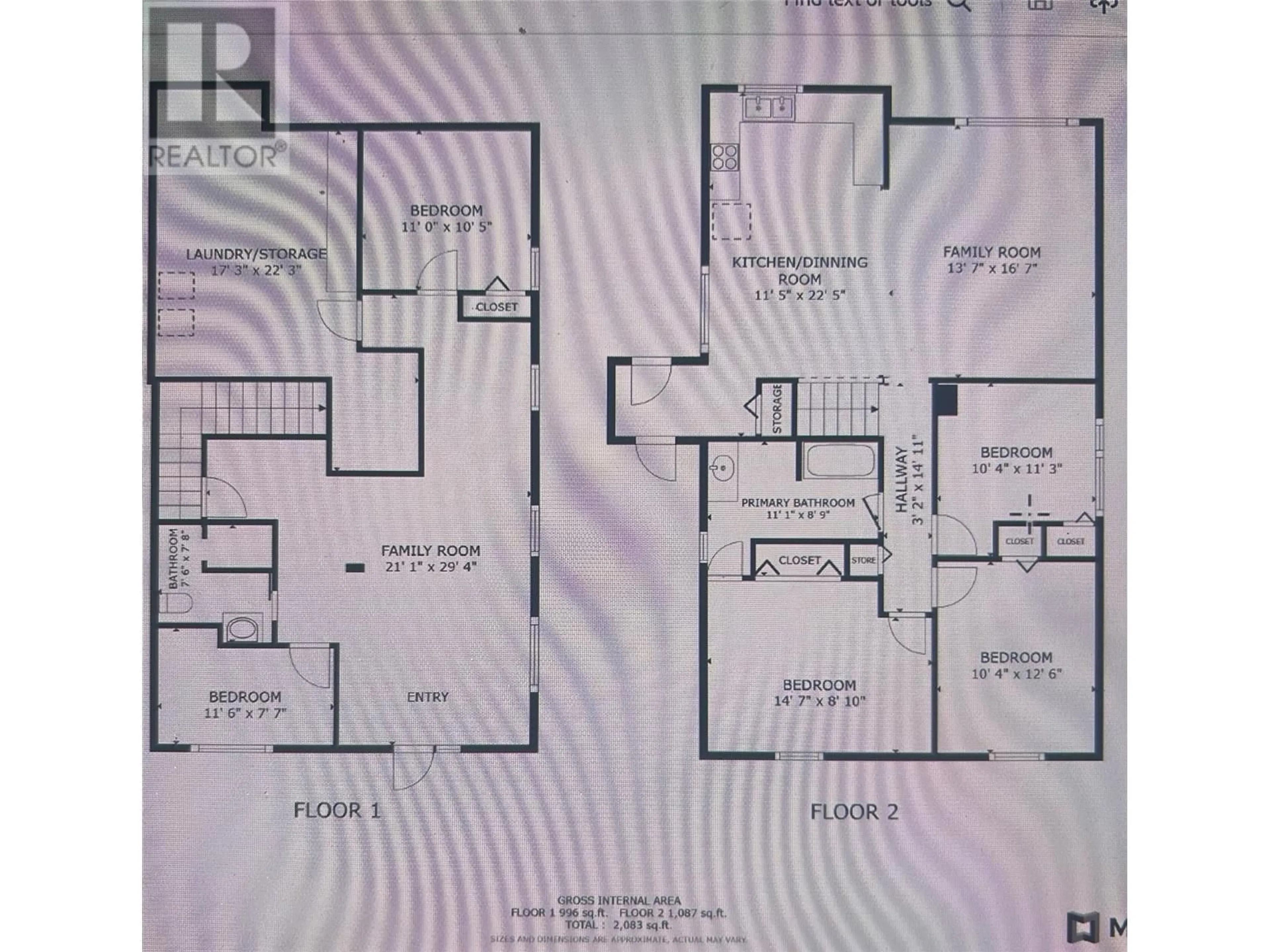 Floor plan for 340 28 Street NE, Salmon Arm British Columbia V1E3N4