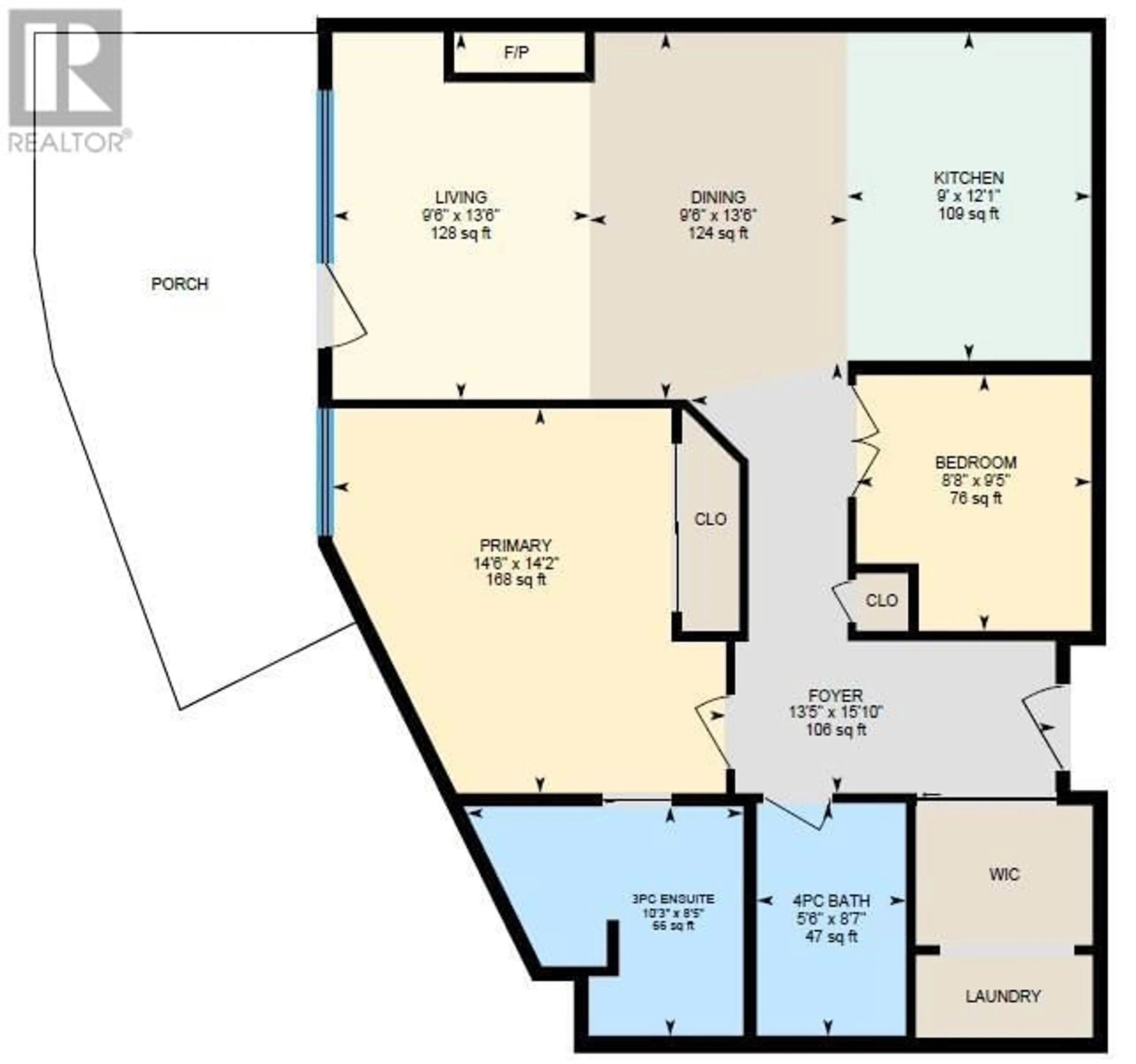 Floor plan for 600 Sarsons Road Unit# 101, Kelowna British Columbia V1W5H5