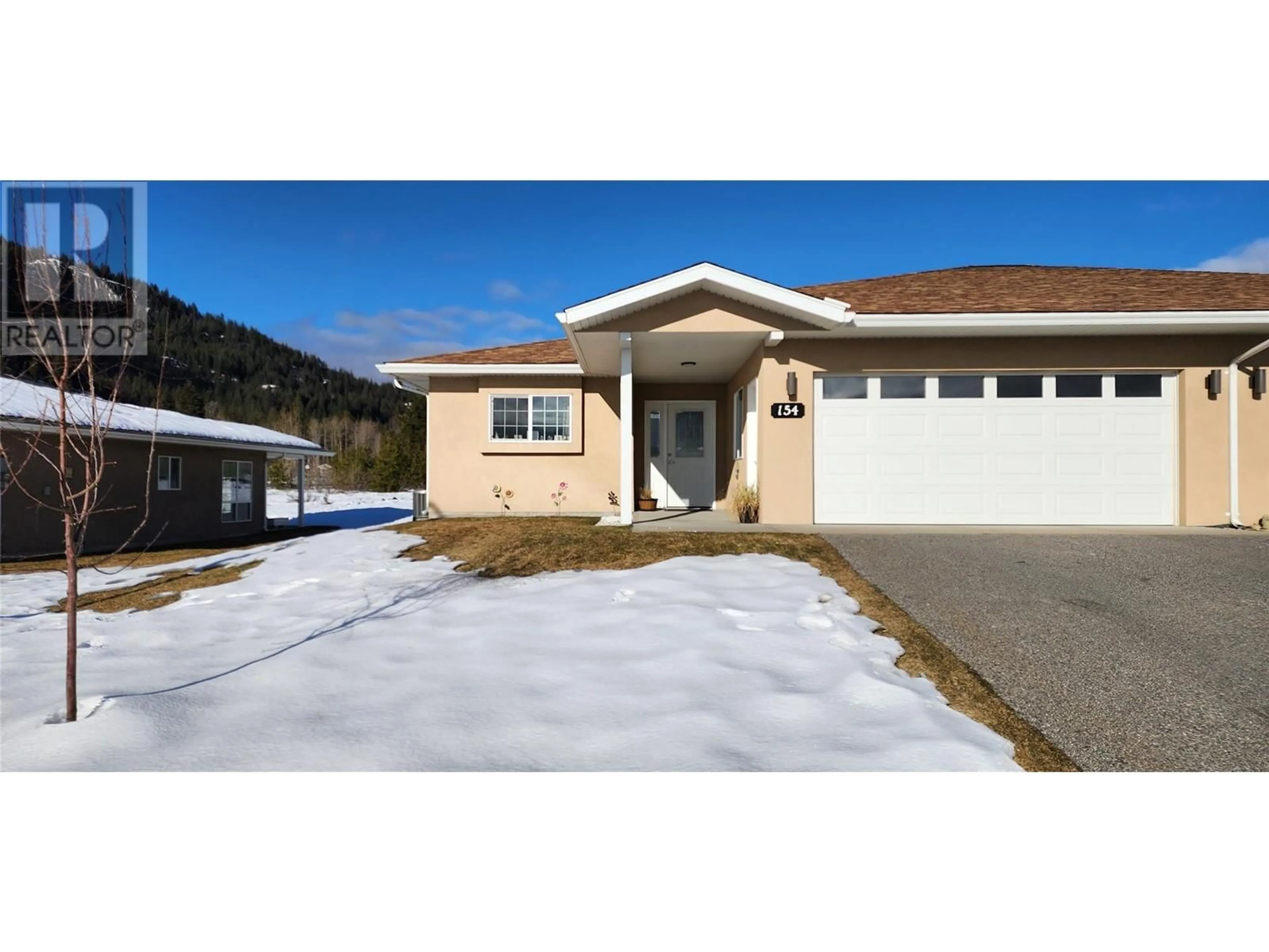 Home with vinyl exterior material, street for 4200 GRANDVIEW Drive Unit# 154 Lot# 46, Castlegar British Columbia V1N4X6