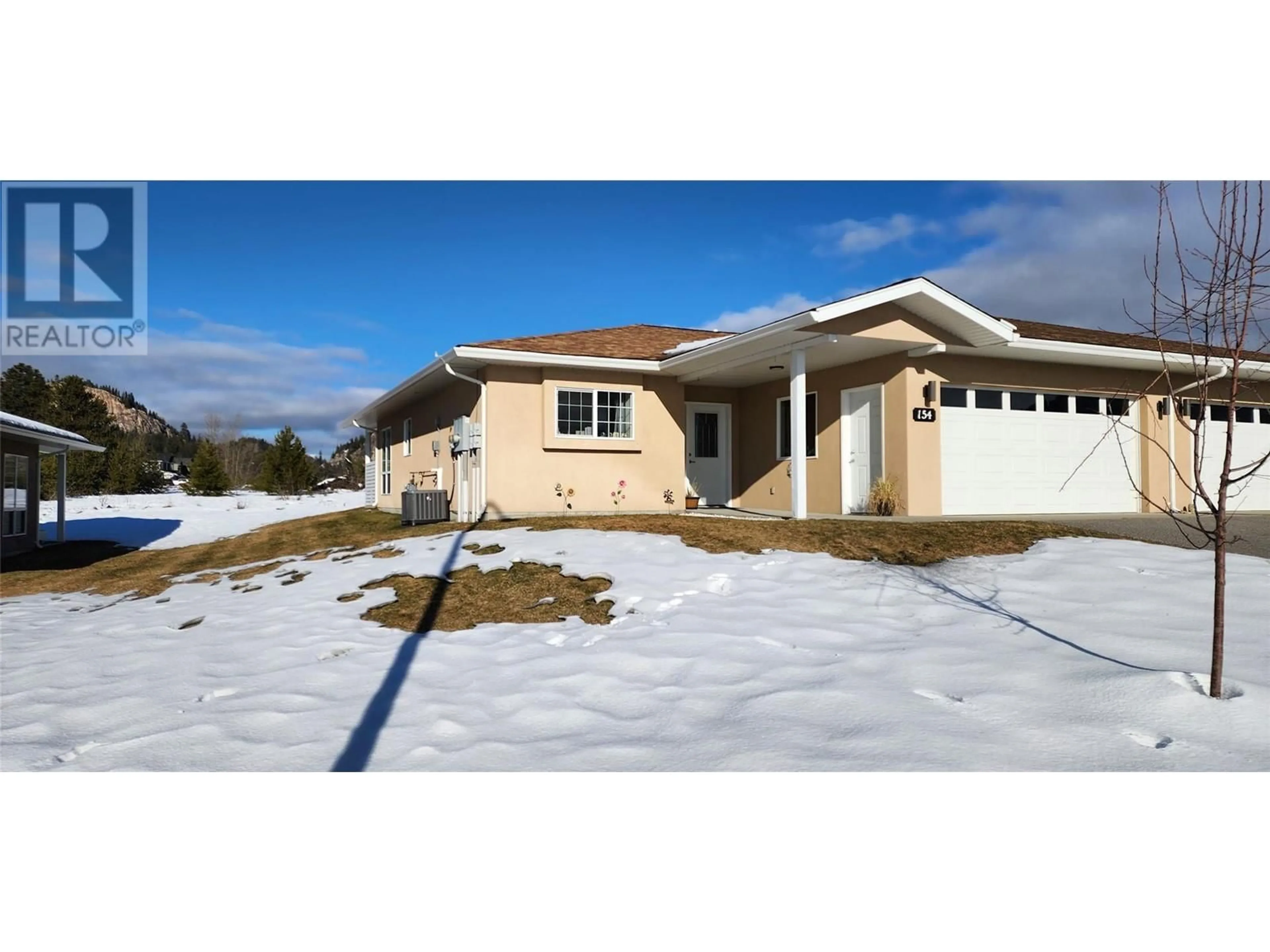 Home with vinyl exterior material, street for 4200 GRANDVIEW Drive Unit# 154 Lot# 46, Castlegar British Columbia V1N4X6