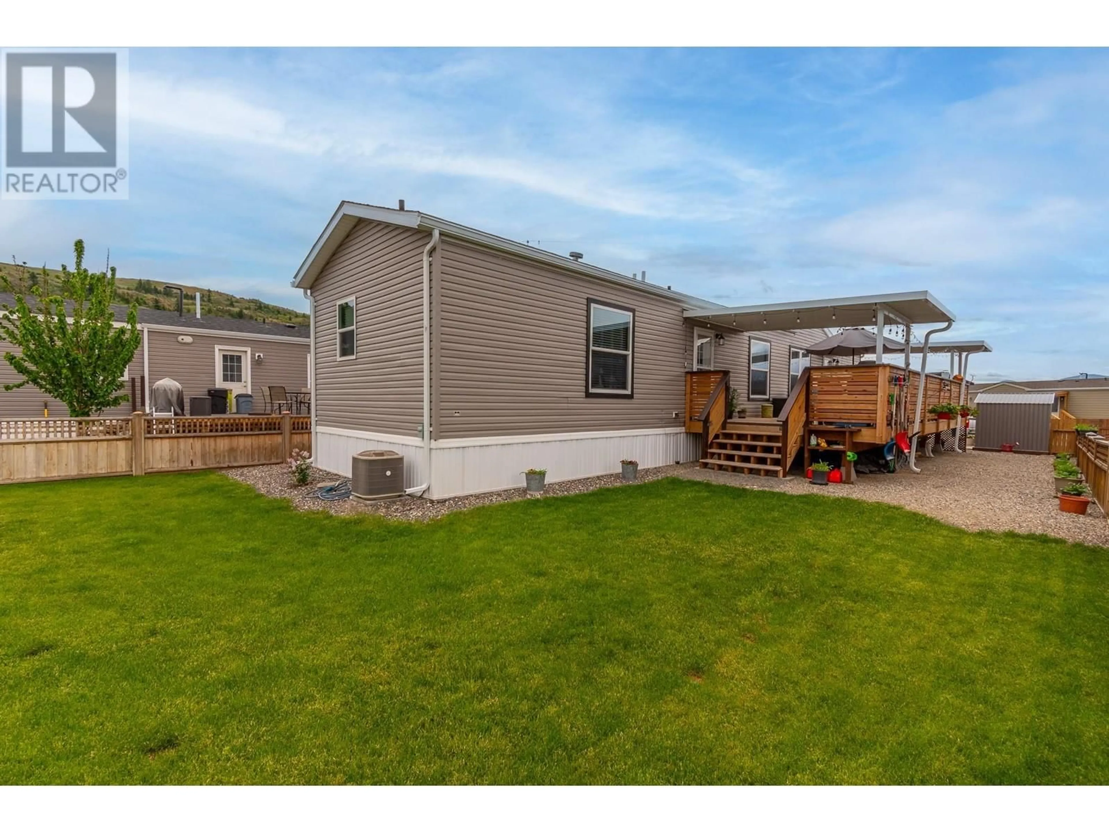Home with vinyl exterior material, water/lake/river/ocean view for 8 - 61 ANTOINE ROAD, Vernon British Columbia V1H2A1