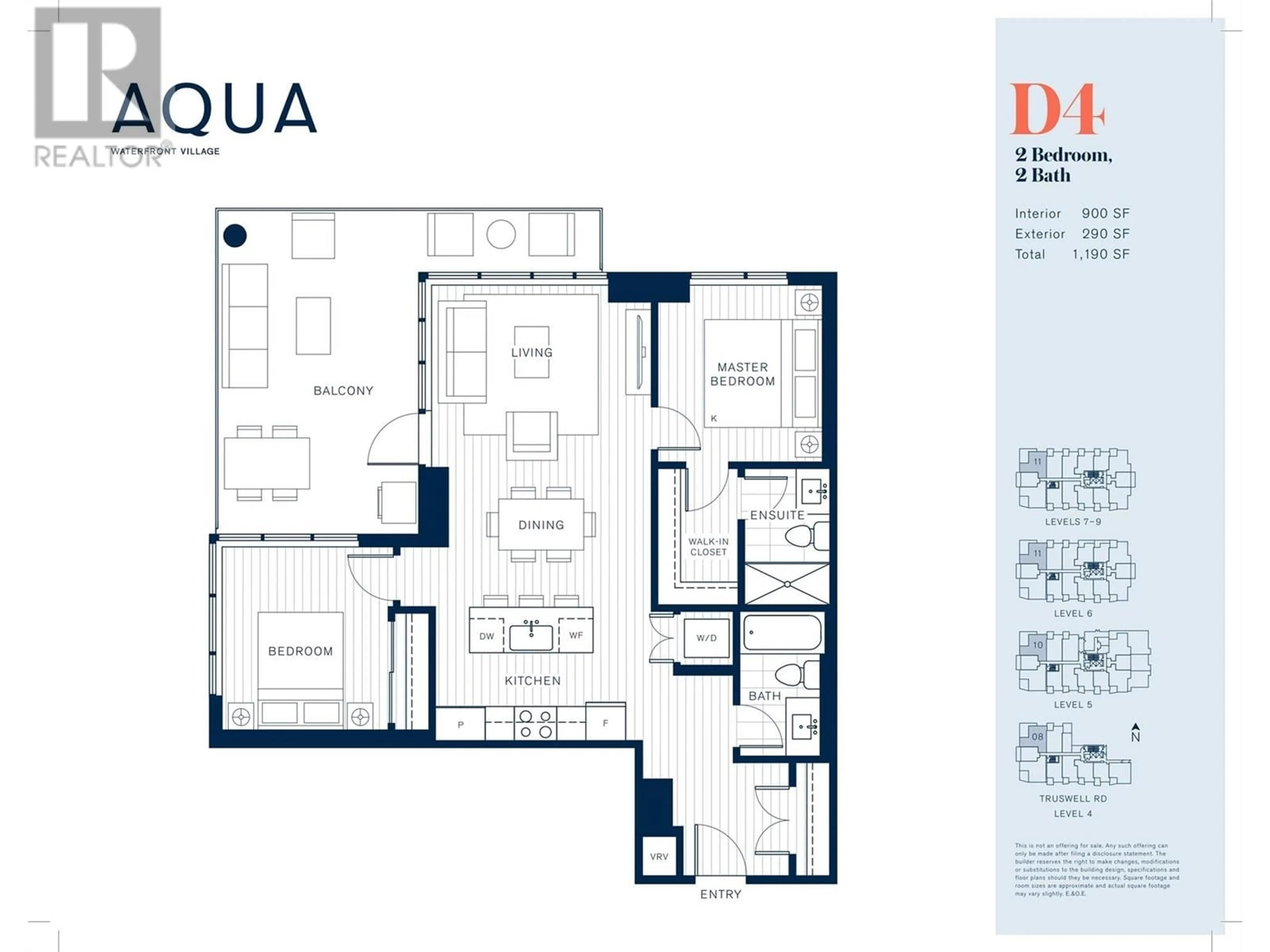 Floor plan for 811 - 3699 CAPOZZI ROAD, Kelowna British Columbia V1W0G3