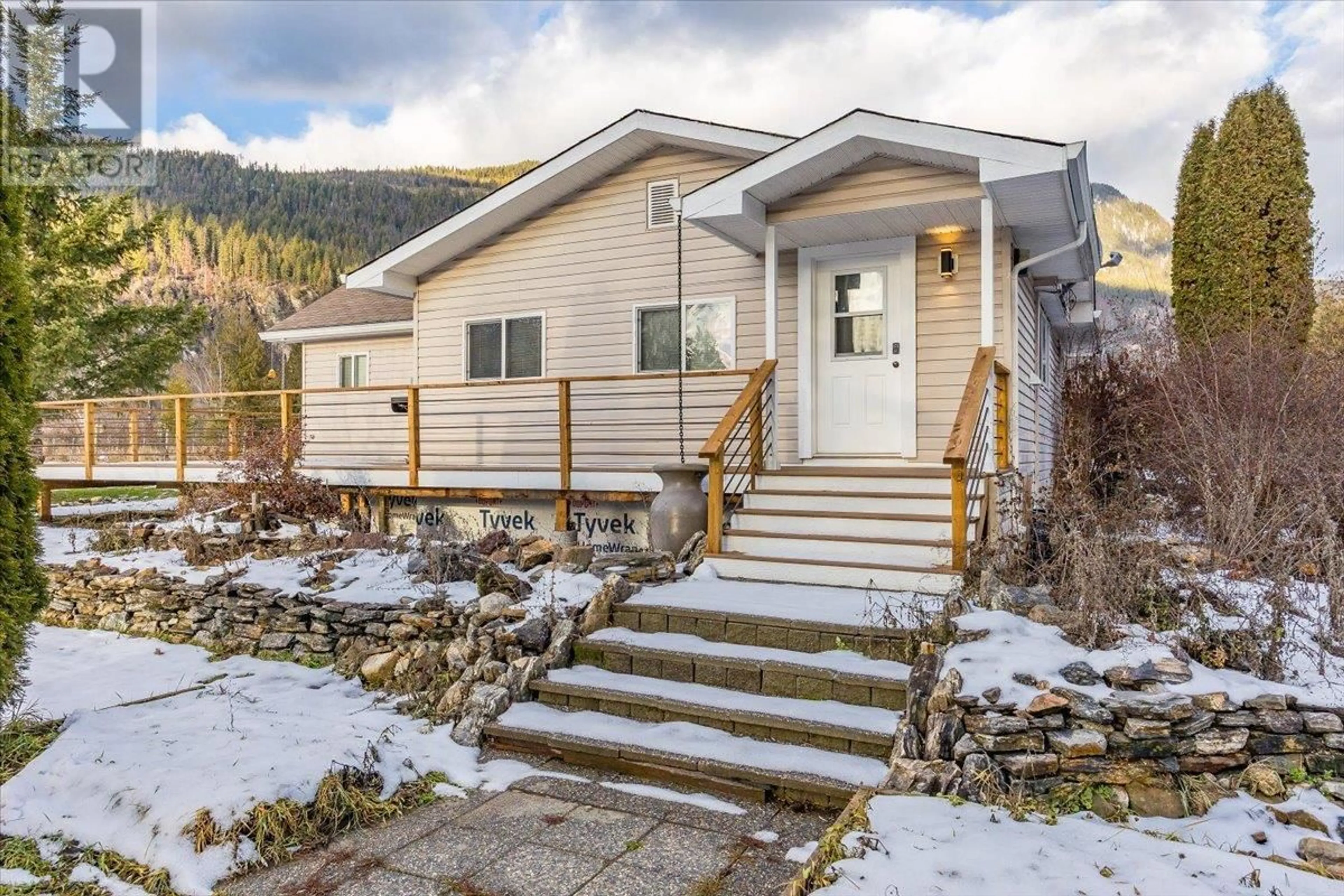 Home with vinyl exterior material, mountain view for 2269 Solsqua Road, Sicamous British Columbia V0E2V4