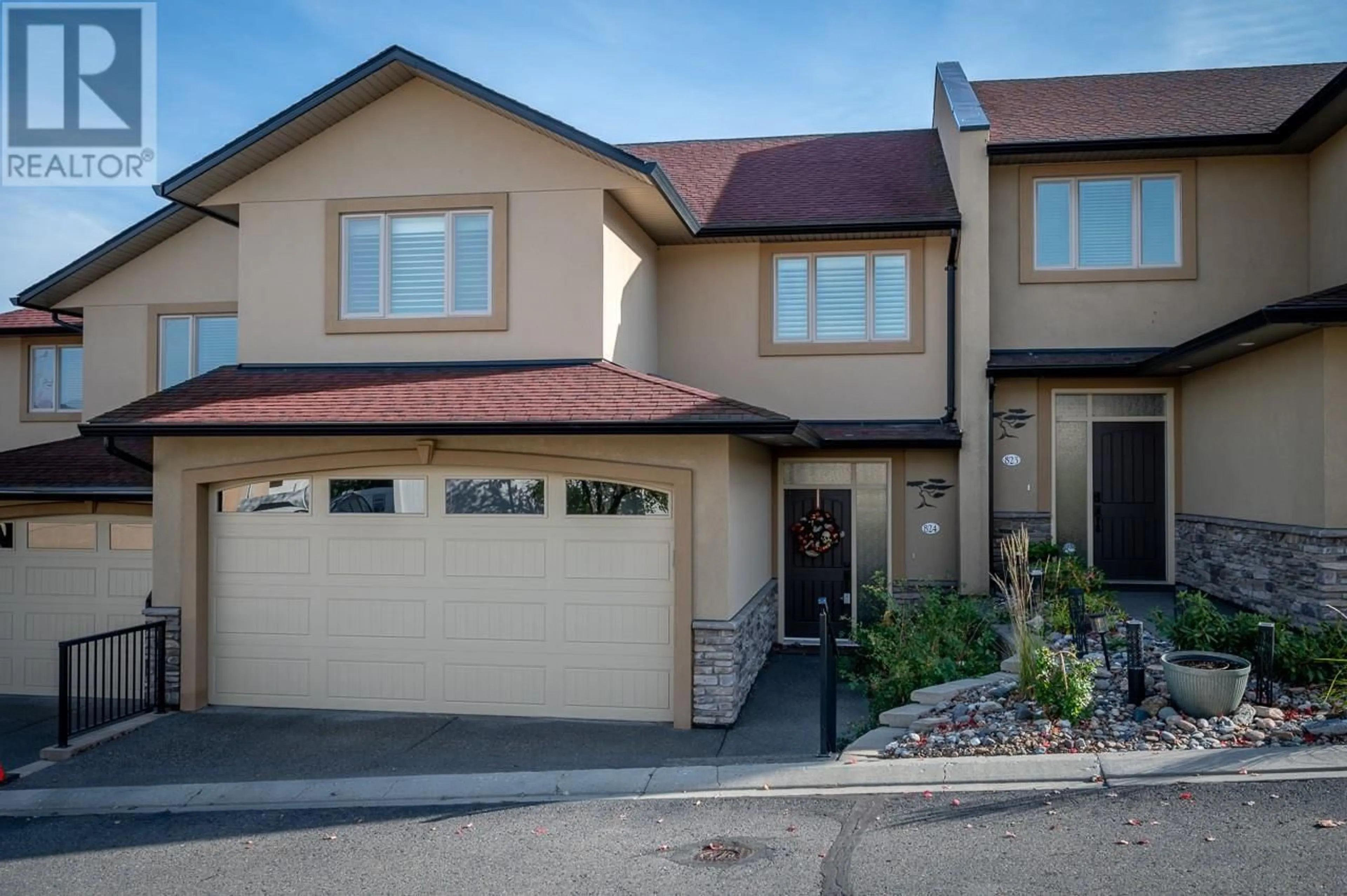 Home with brick exterior material, street for 15 HUDSONS BAY Trail Unit# 824, Kamloops British Columbia V2C6S6