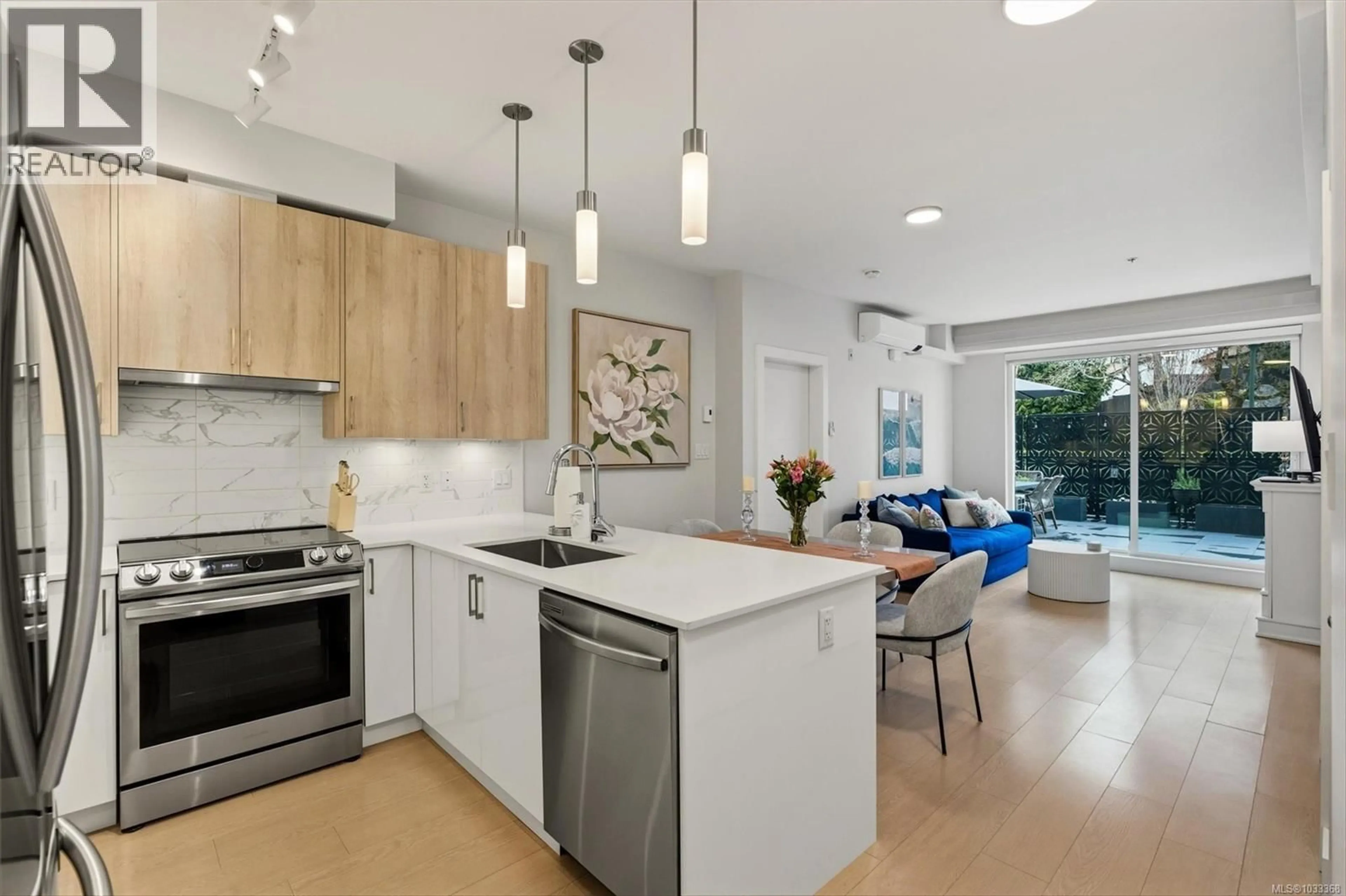 Open concept kitchen, unknown for 205 - 1450 GLENTANA ROAD, View Royal British Columbia V9A2P8