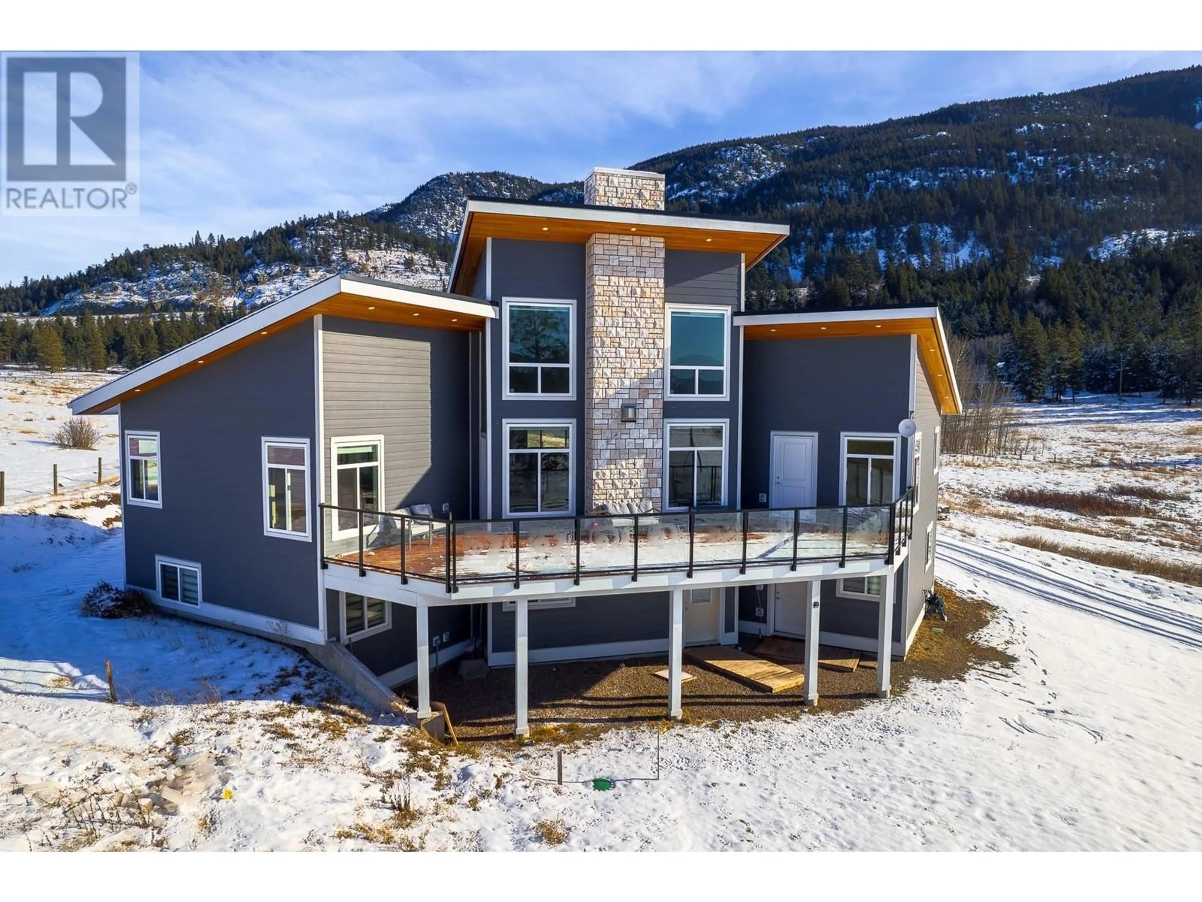 Home with vinyl exterior material, mountain view for 184 VEALE Road, Merritt British Columbia V1K1N8