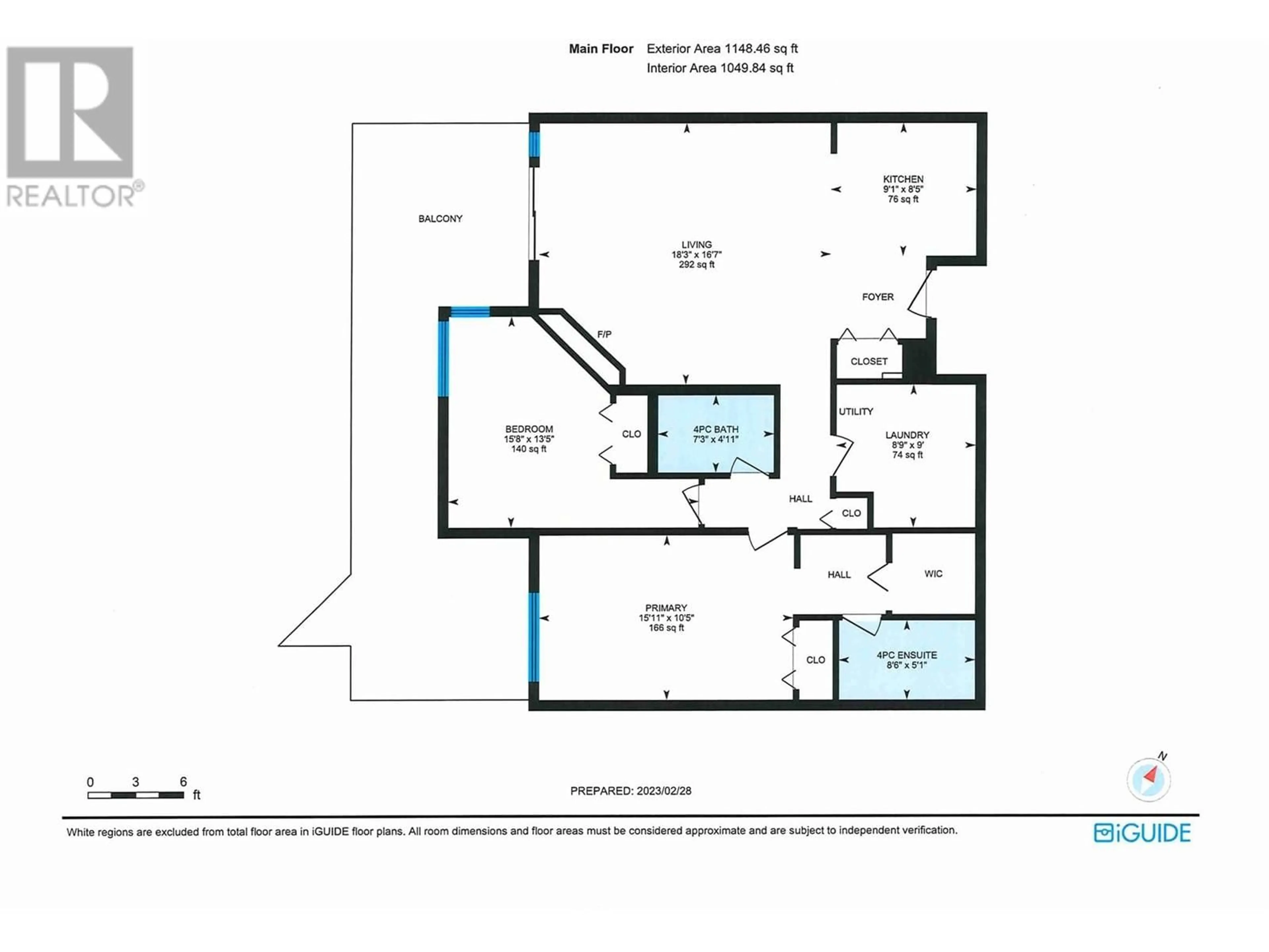 Floor plan for 3310 Skaha Lake Road Unit# 205, Penticton British Columbia V2A6G4