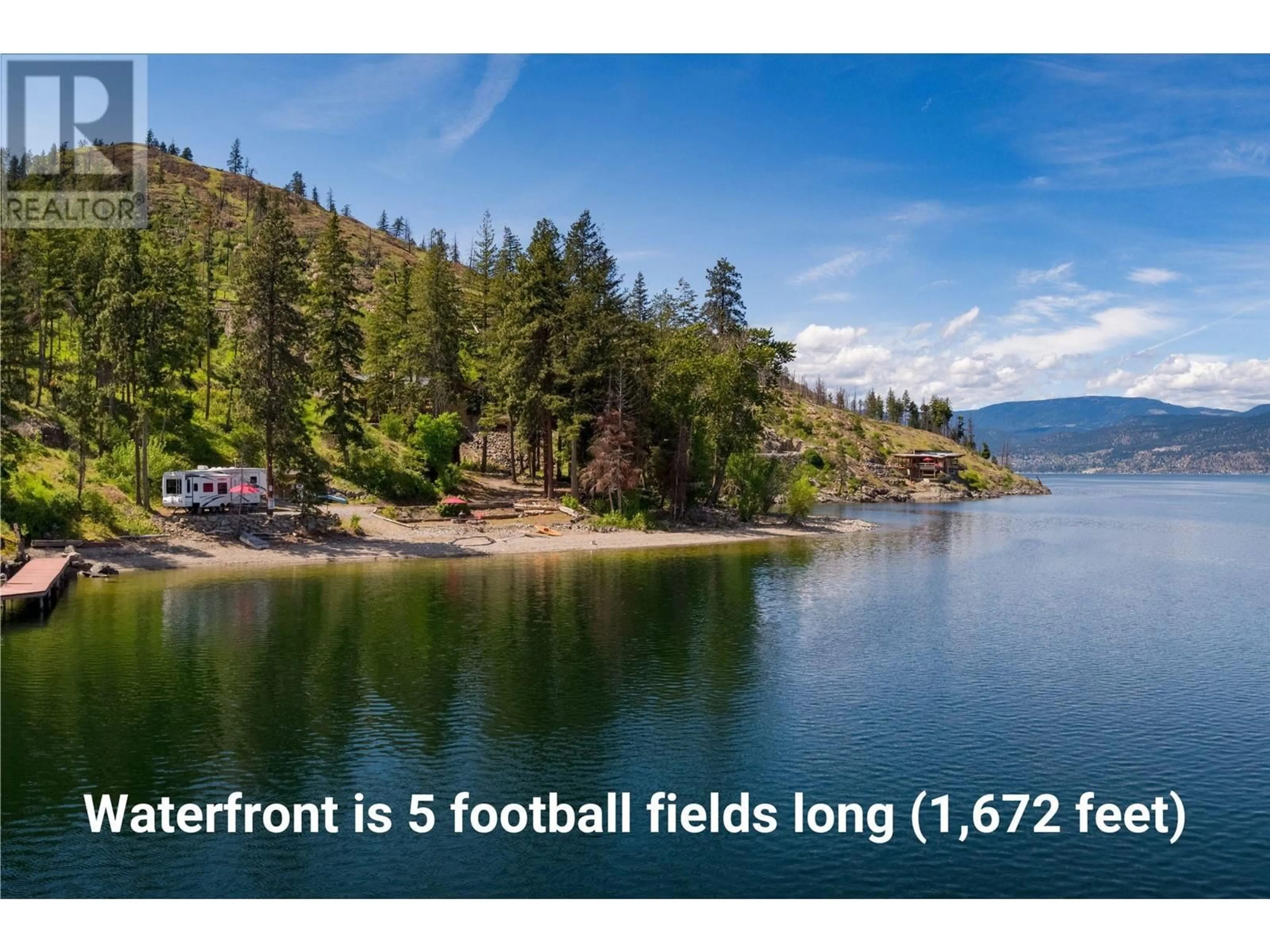 A pic from outside/outdoor area/front of a property/back of a property/a pic from drone, water/lake/river/ocean view for 8888 Lakeshore Road Lot# 1 & 2, Kelowna British Columbia V1W1J5