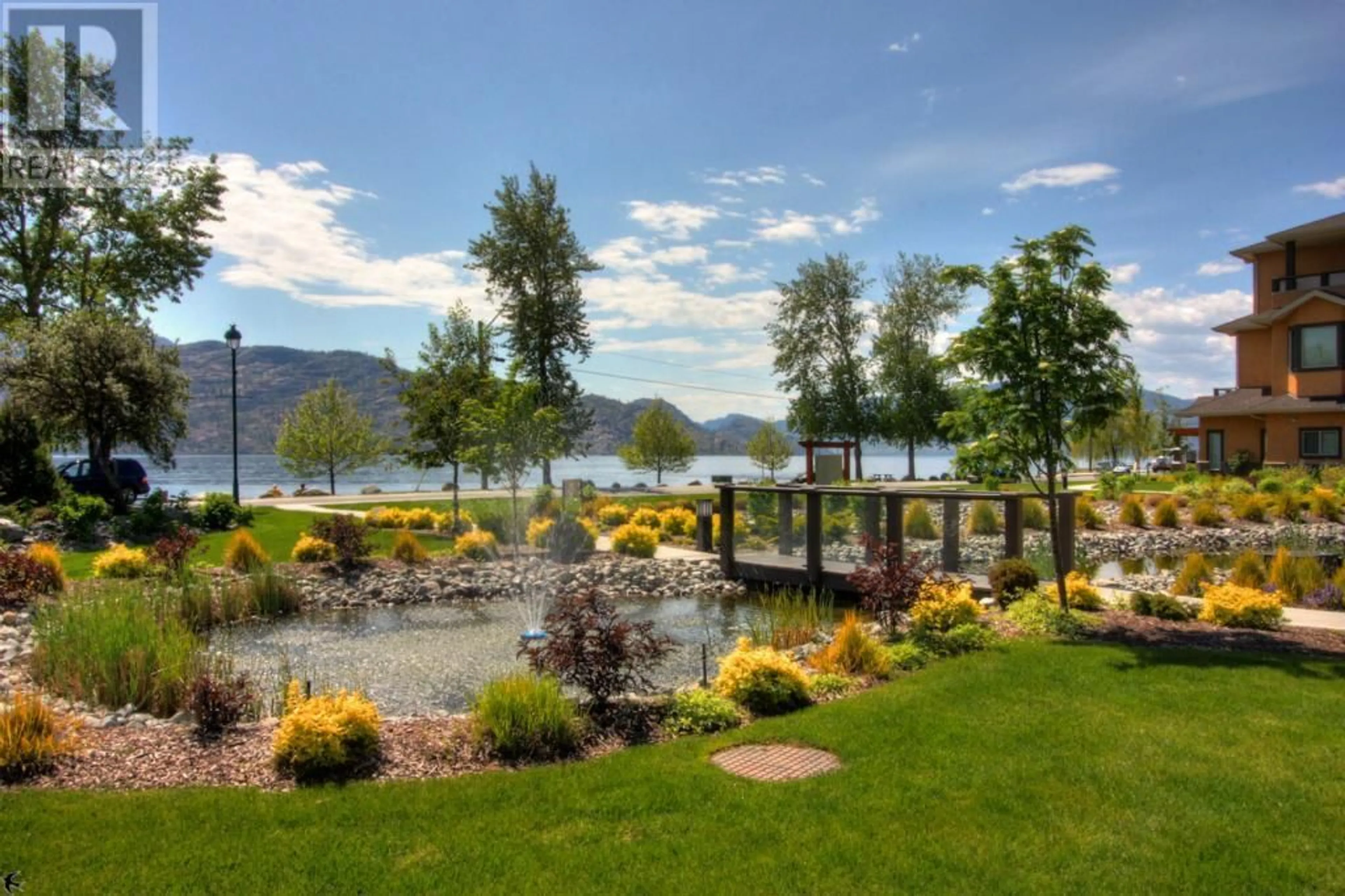 Patio, water/lake/river/ocean view for 3996 Beach Avenue Unit# 227, Peachland British Columbia V0H1X5