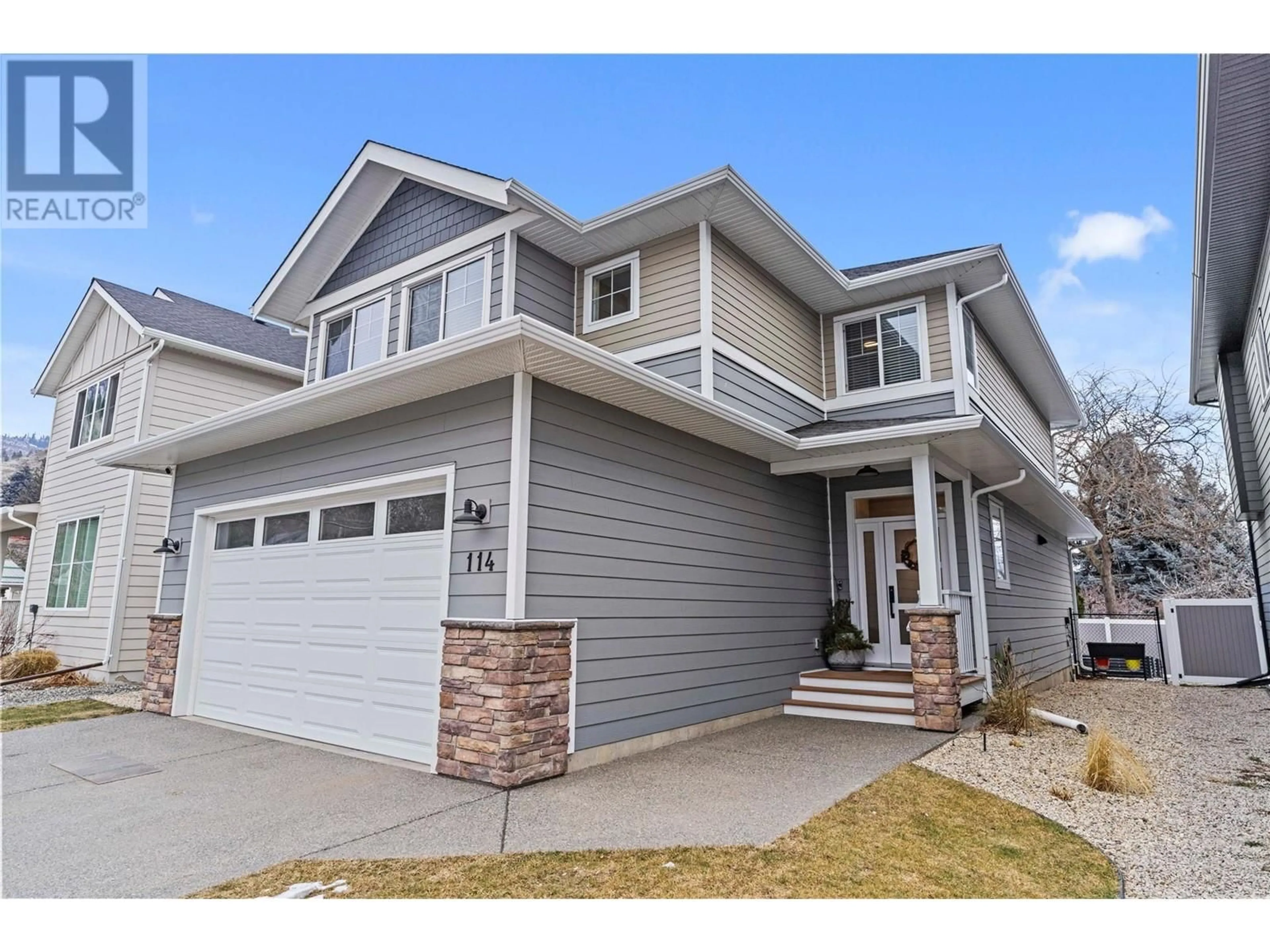 Home with vinyl exterior material, street for 2575 ELSTON Drive Unit# 114, Kamloops British Columbia V2B0B9