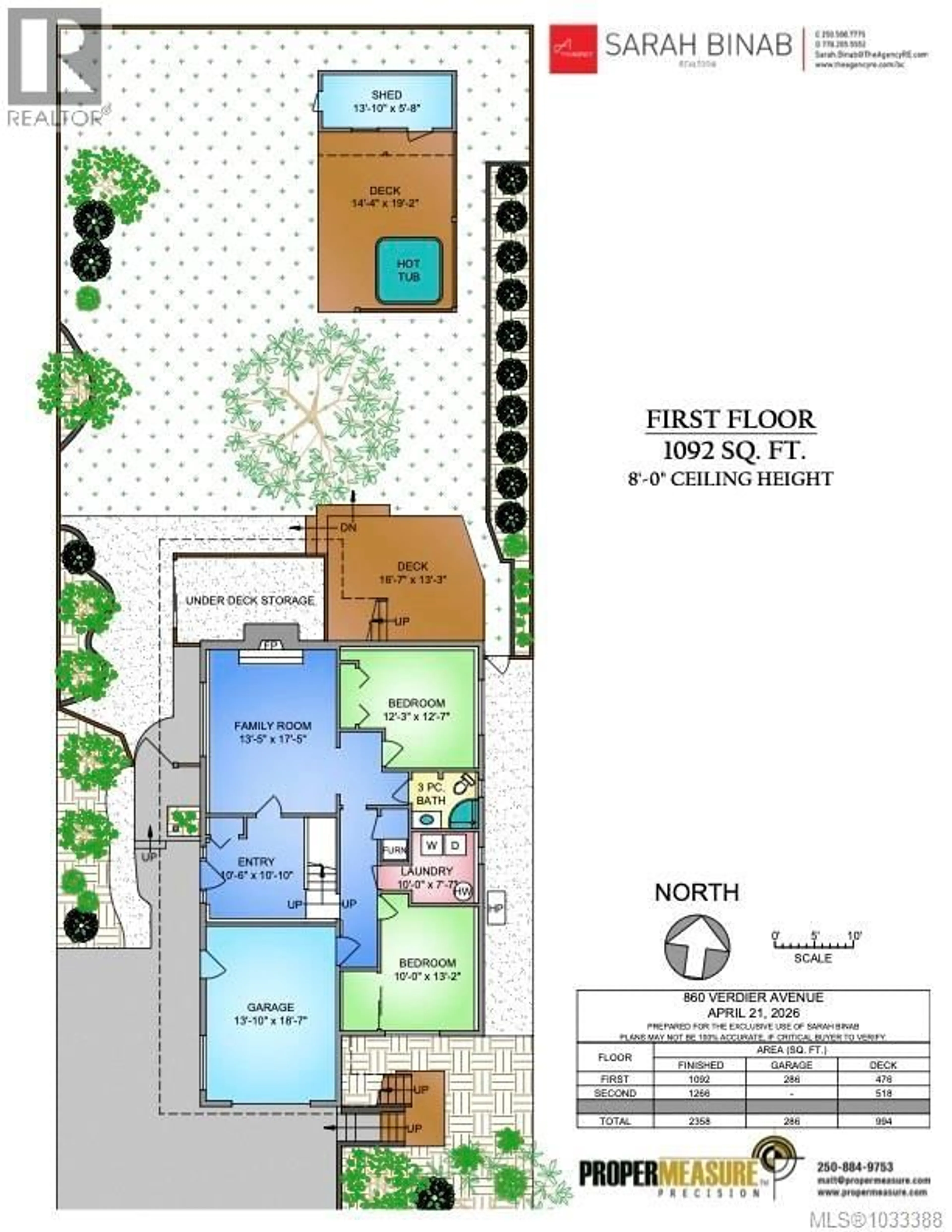 Floor plan for 860 VERDIER AVENUE, Central Saanich British Columbia V8M1C5