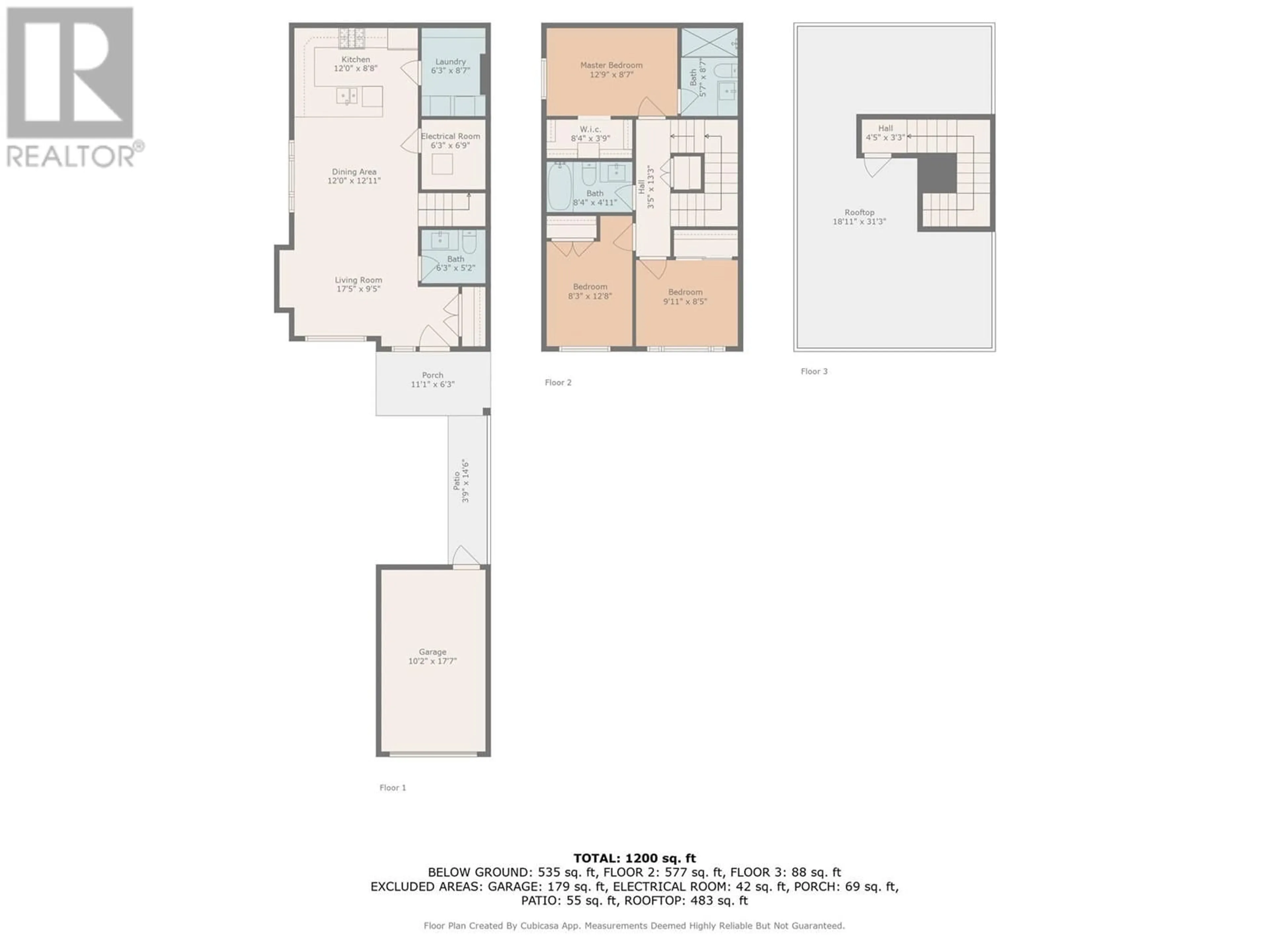 Floor plan for 781 Raymer Avenue Unit# 2, Kelowna British Columbia V1Y4Z7