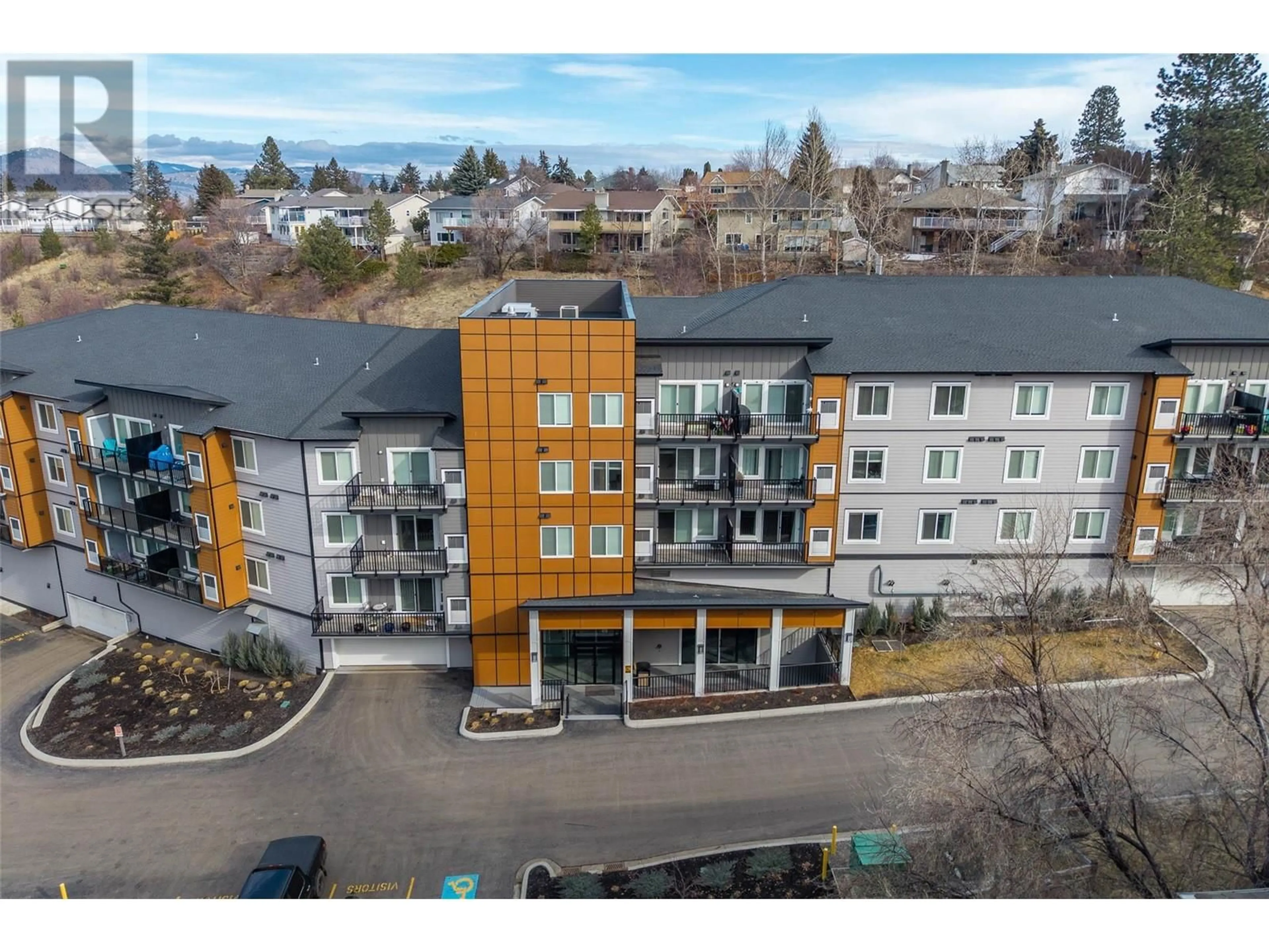 A pic from outside/outdoor area/front of a property/back of a property/a pic from drone, mountain view for 217 - 2046 ROBSON PLACE, Kamloops British Columbia V2E0A5