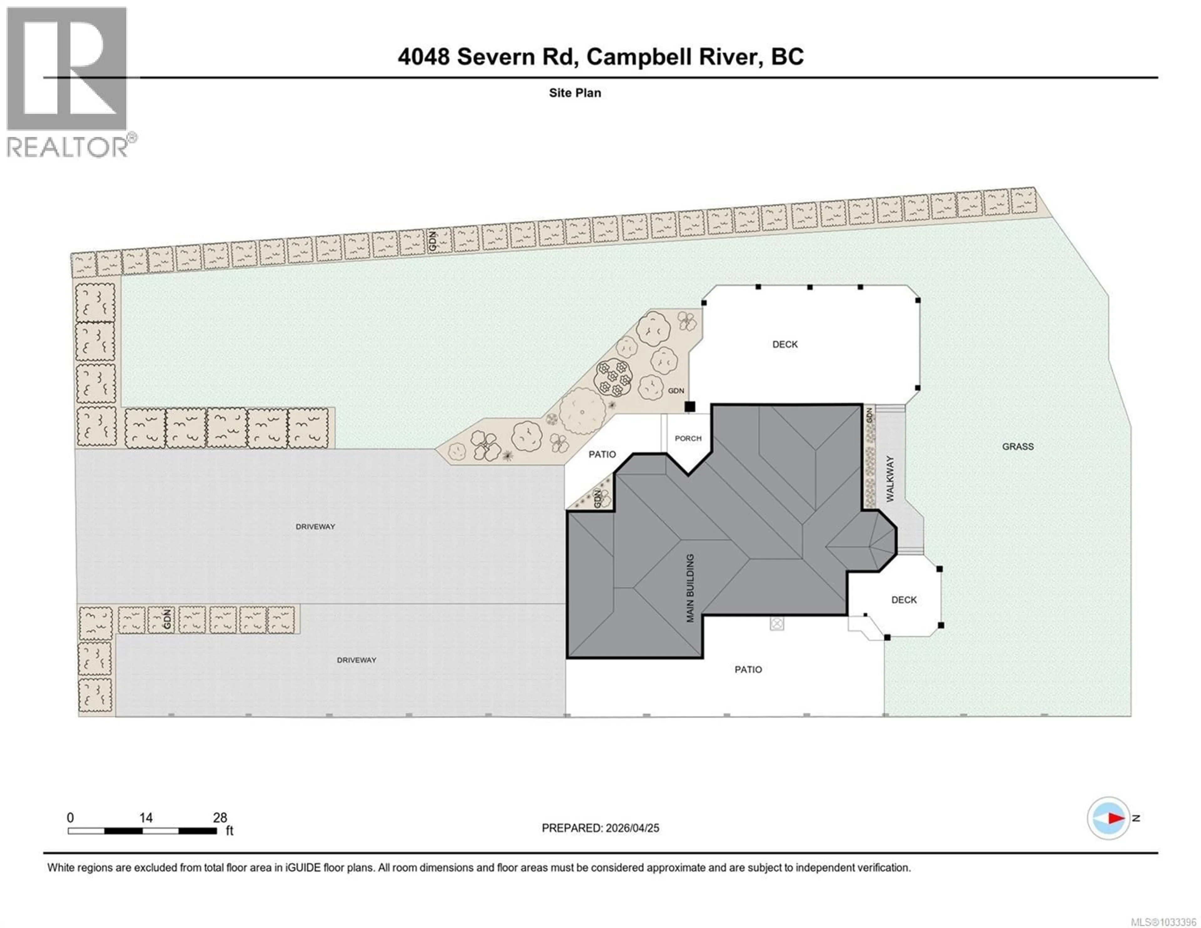 Floor plan for 4048 SEVERN ROAD, Campbell River British Columbia V9H1N7