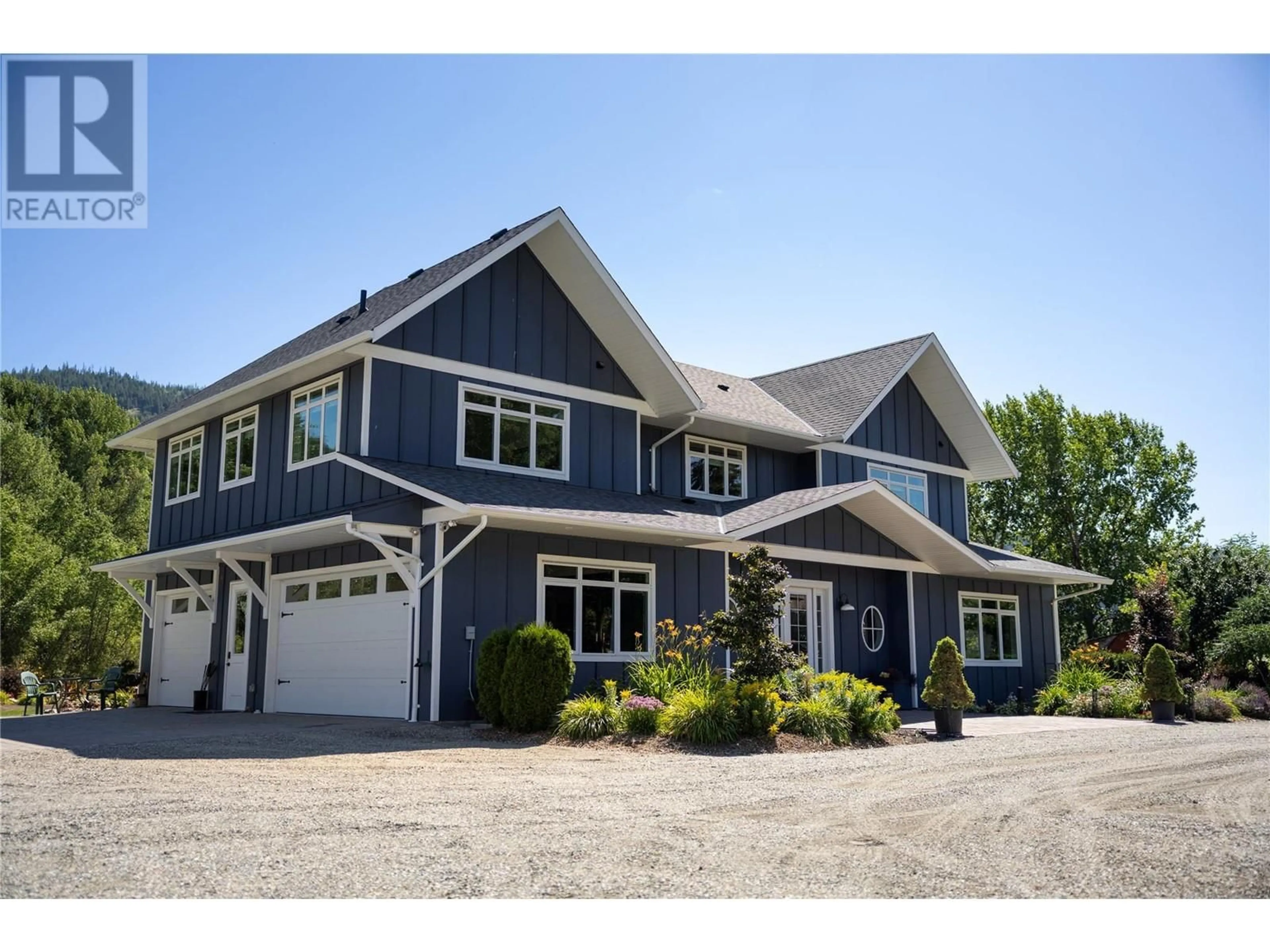 Home with vinyl exterior material, unknown for 6984 HIGHWAY 6 OTHER, Coldstream British Columbia V1B3H1