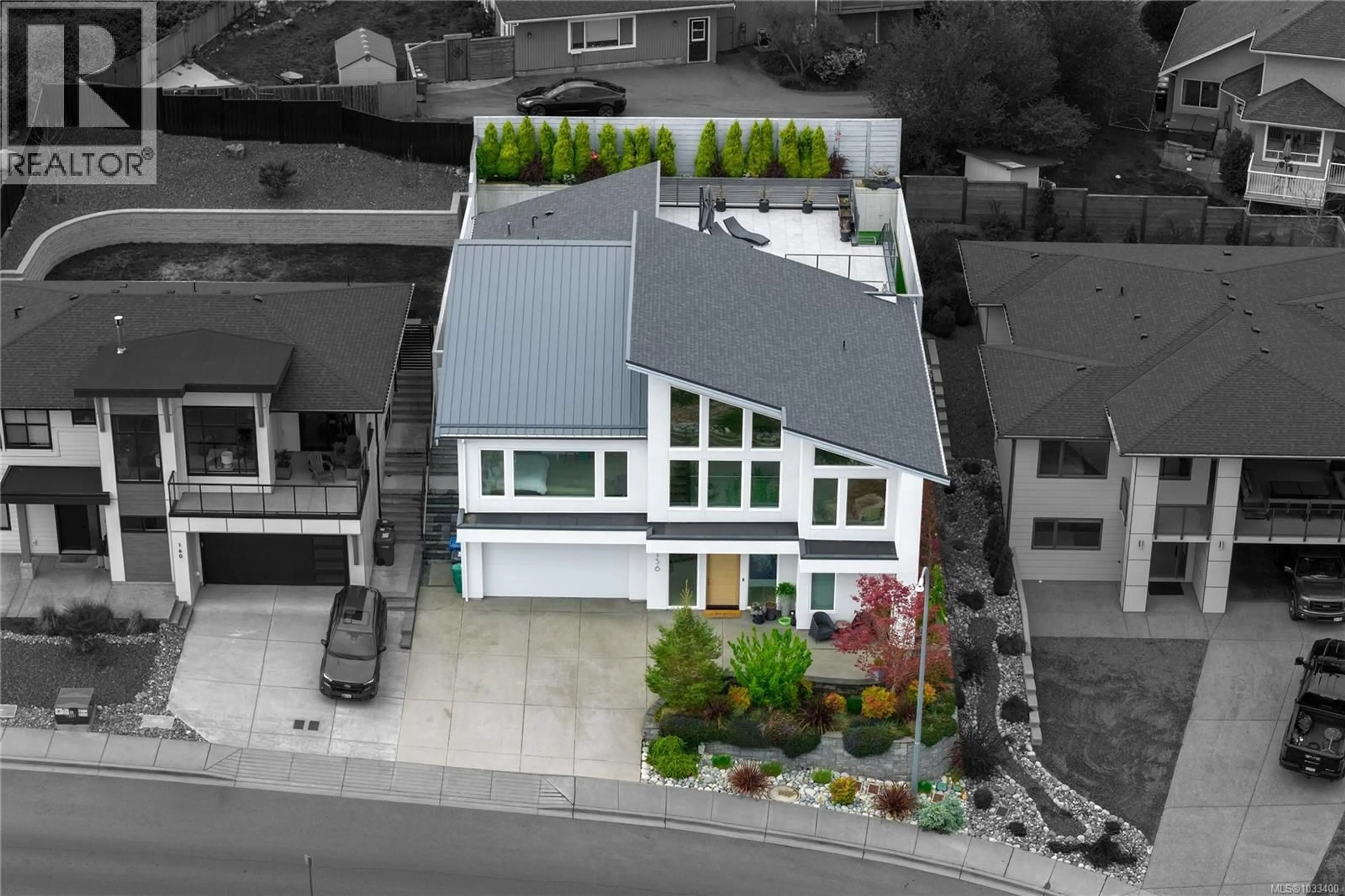 Home with vinyl exterior material, street for 156 GOLDEN OAKS CRESCENT, Nanaimo British Columbia V9T0K8