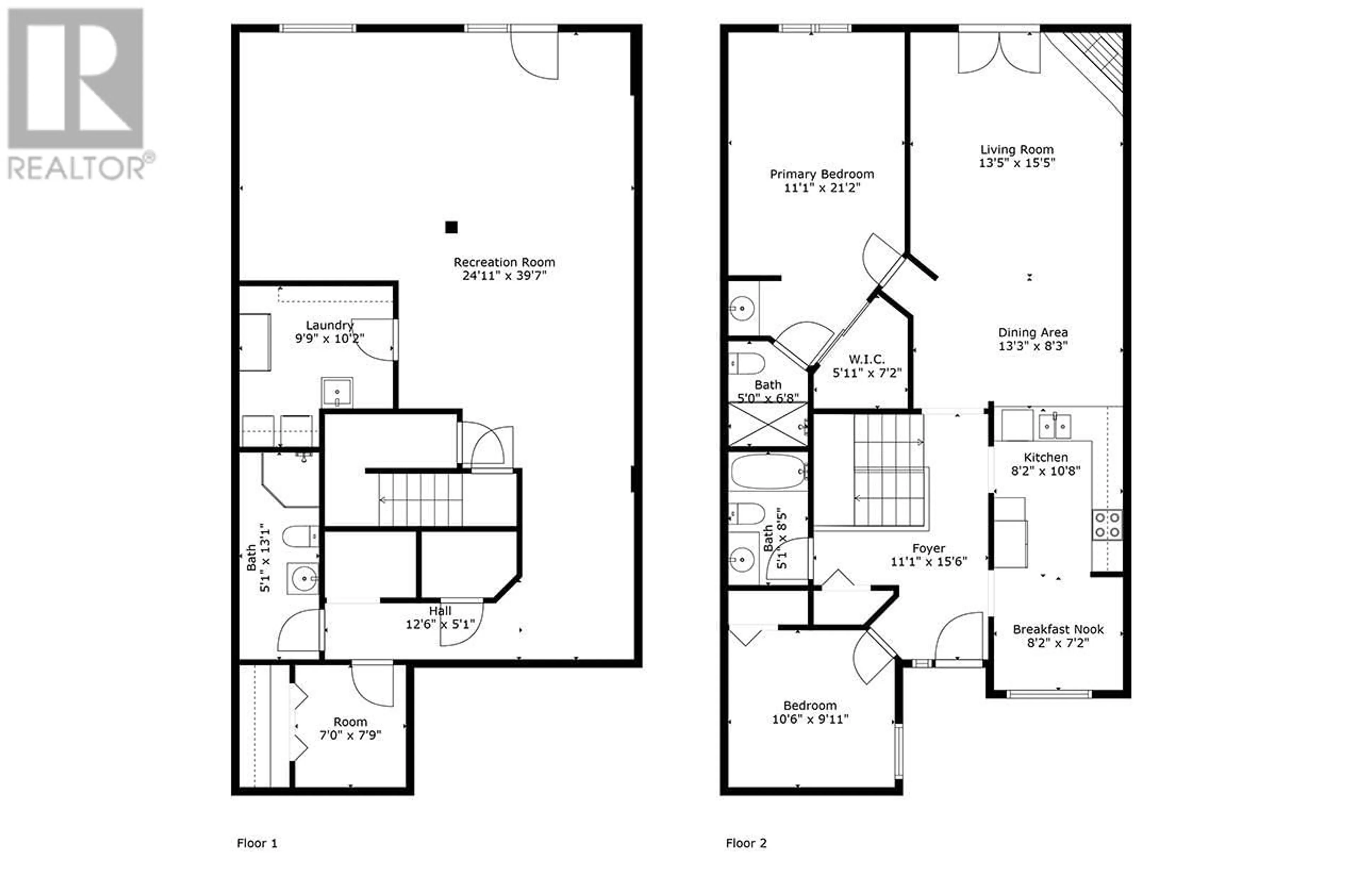 Floor plan for 1580 Springhill Drive Unit# 3 Lot# 3, Kamloops British Columbia V2E2H1