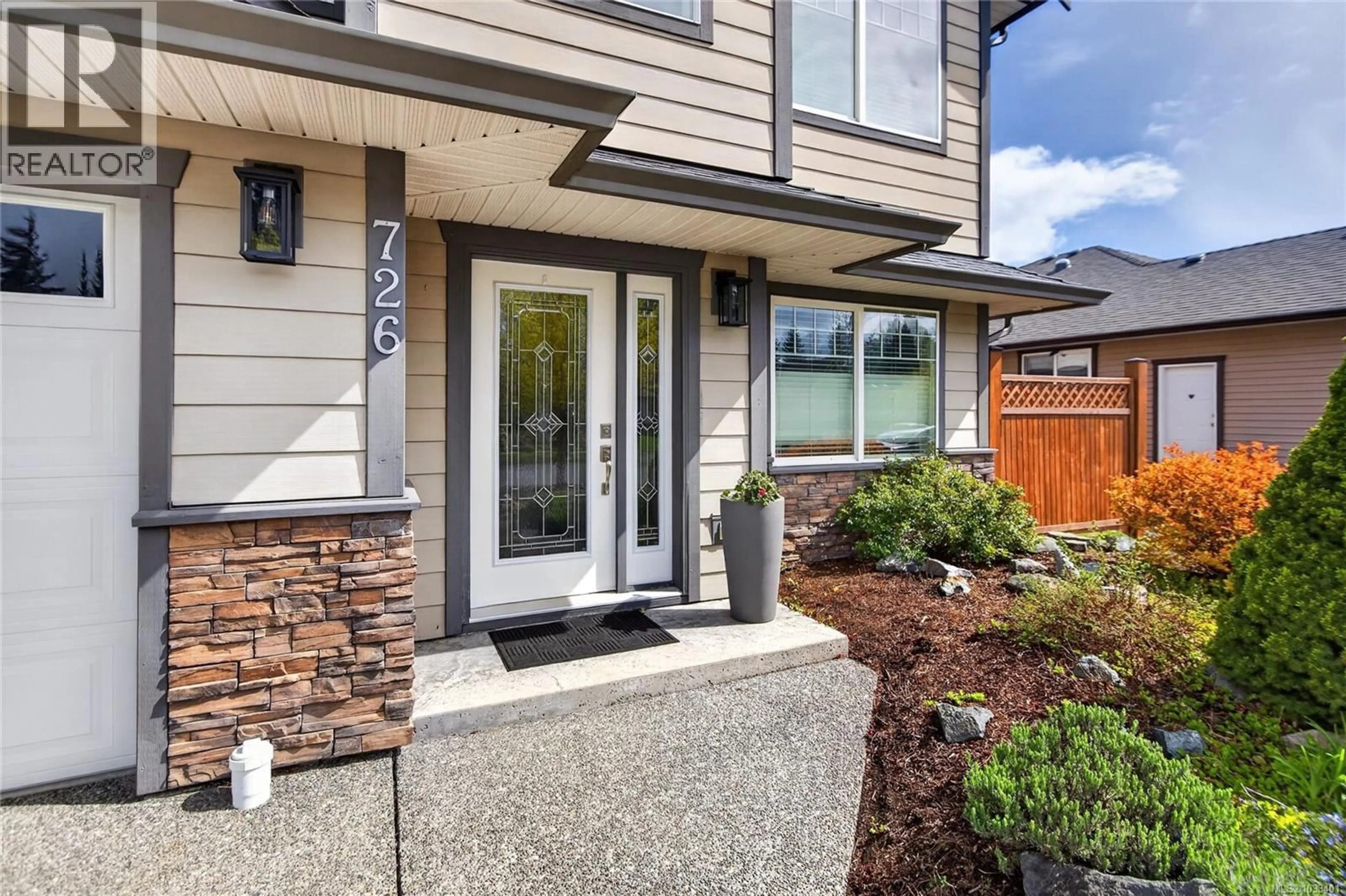 Home with brick exterior material, street for 726 CAMELEON DRIVE, Campbell River British Columbia V9H0A7