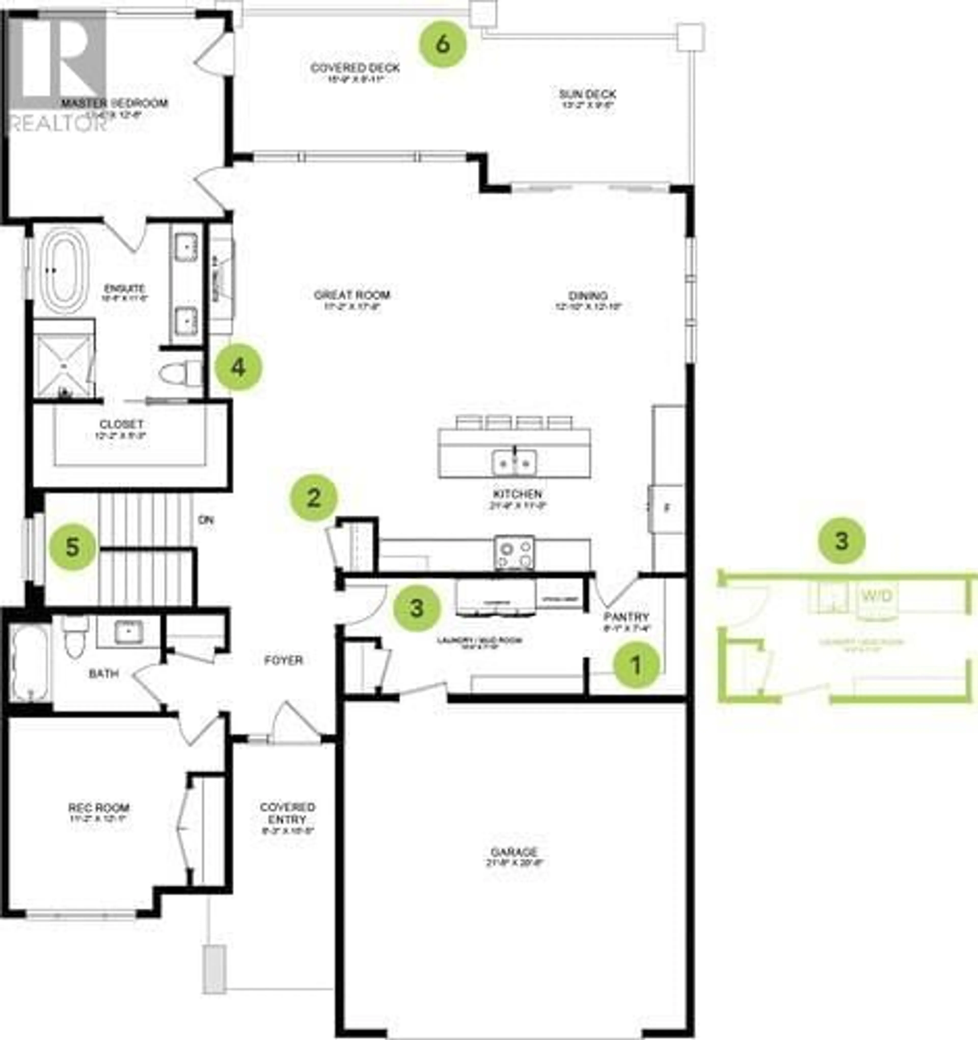 Floor plan for 1066 Emslie Street, Kelowna British Columbia V1W0C3