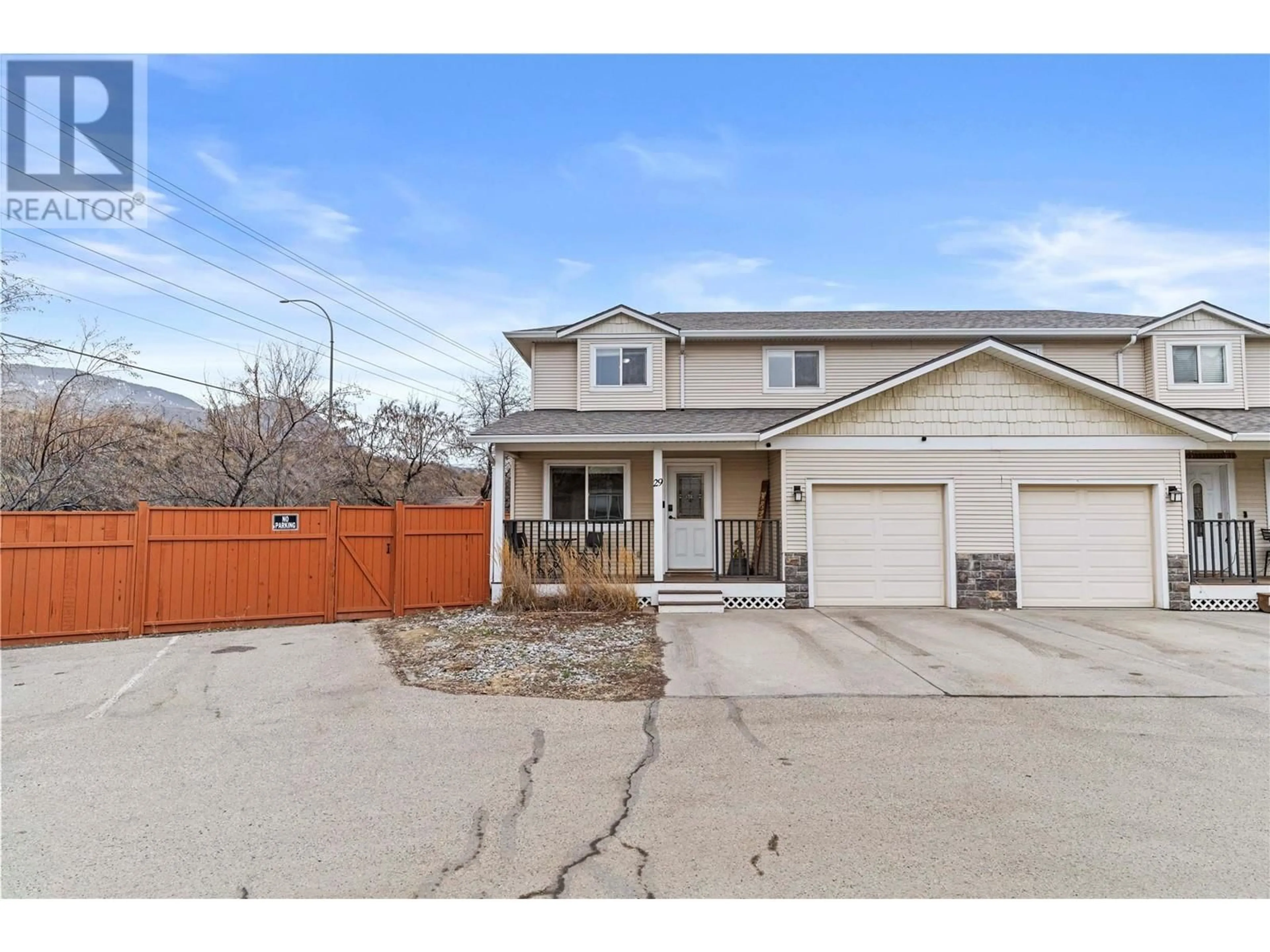 A pic from outside/outdoor area/front of a property/back of a property/a pic from drone, street for 5200 Dallas Drive Unit# 29, Kamloops British Columbia V2C6Y8