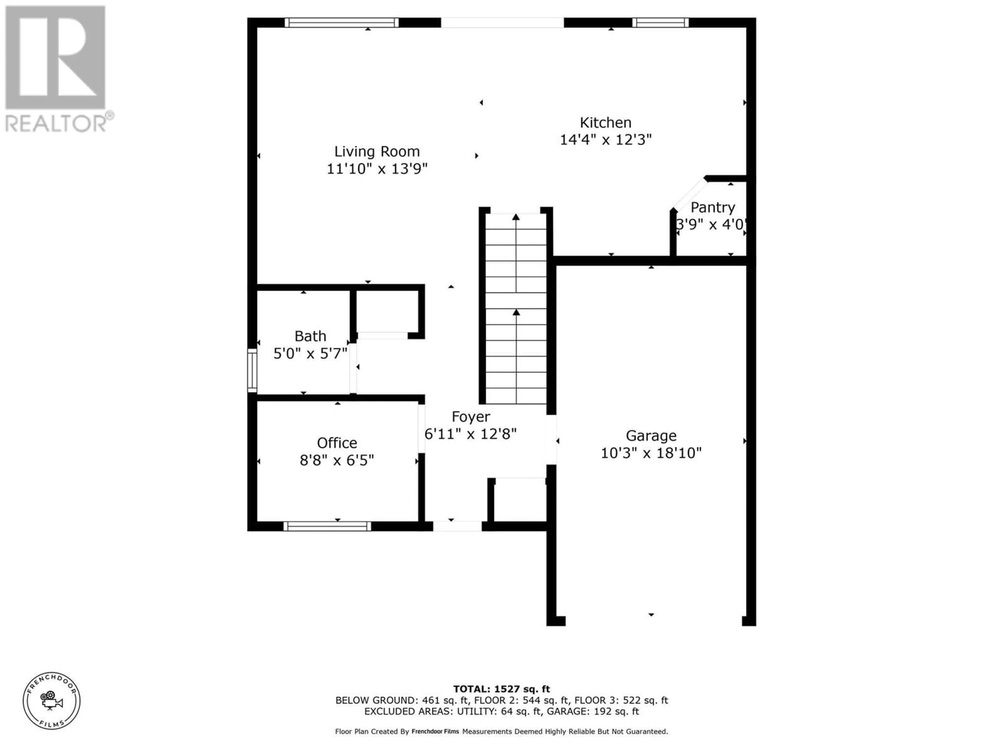 Floor plan for 5200 Dallas Drive Unit# 29, Kamloops British Columbia V2C6Y8