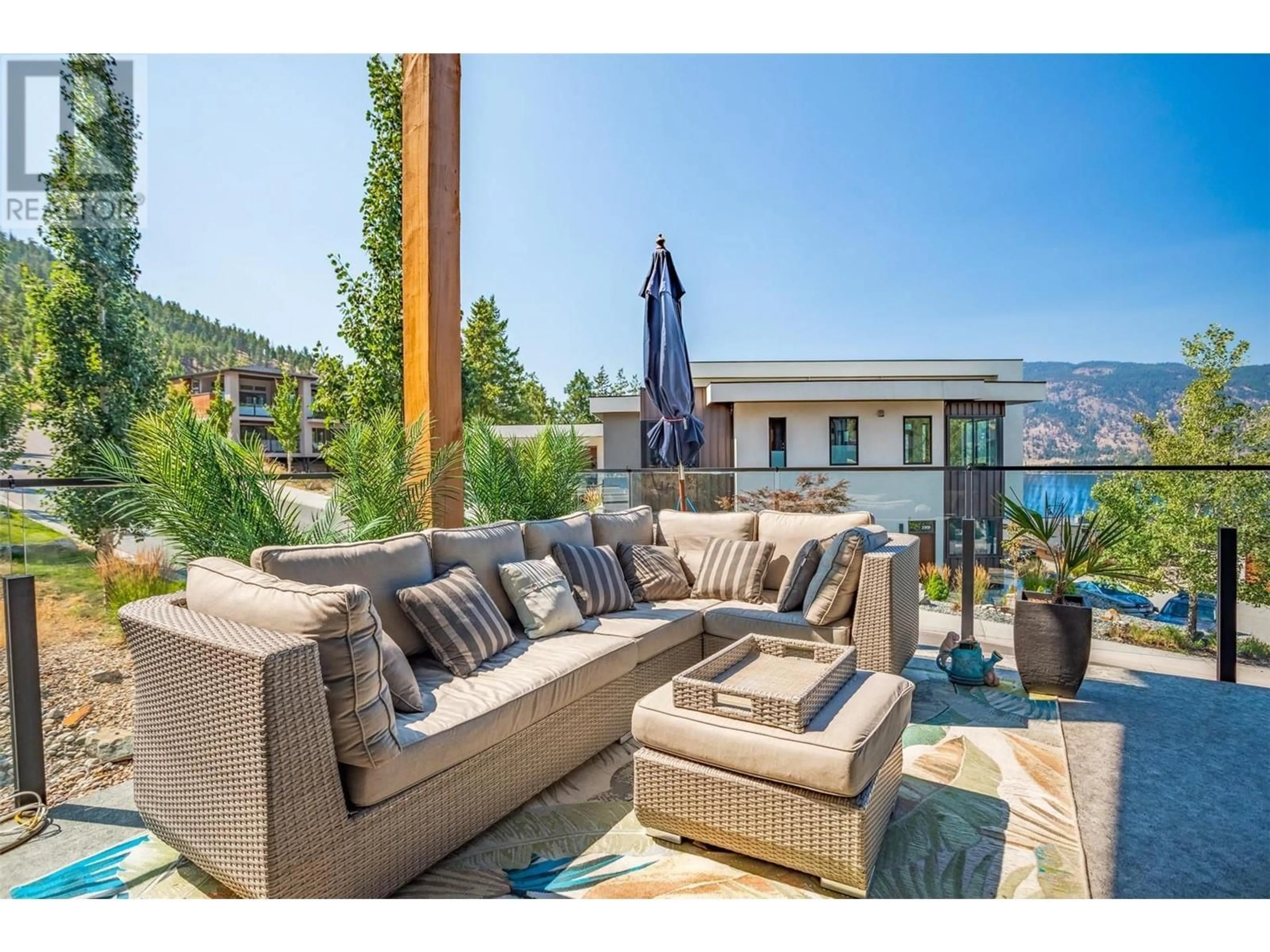 Patio, water/lake/river/ocean view for 3457 Shayler Road, Kelowna British Columbia V1V3G1