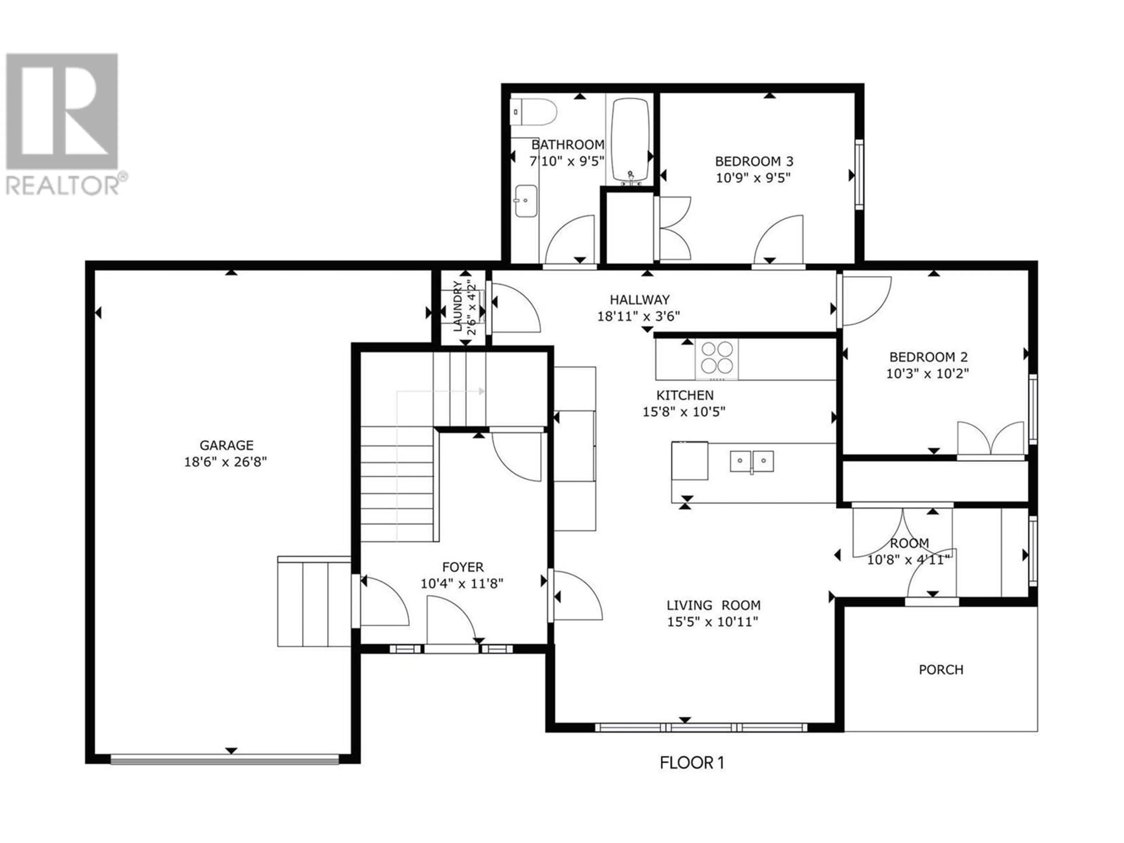 Floor plan for 3457 Shayler Road, Kelowna British Columbia V1V3G1