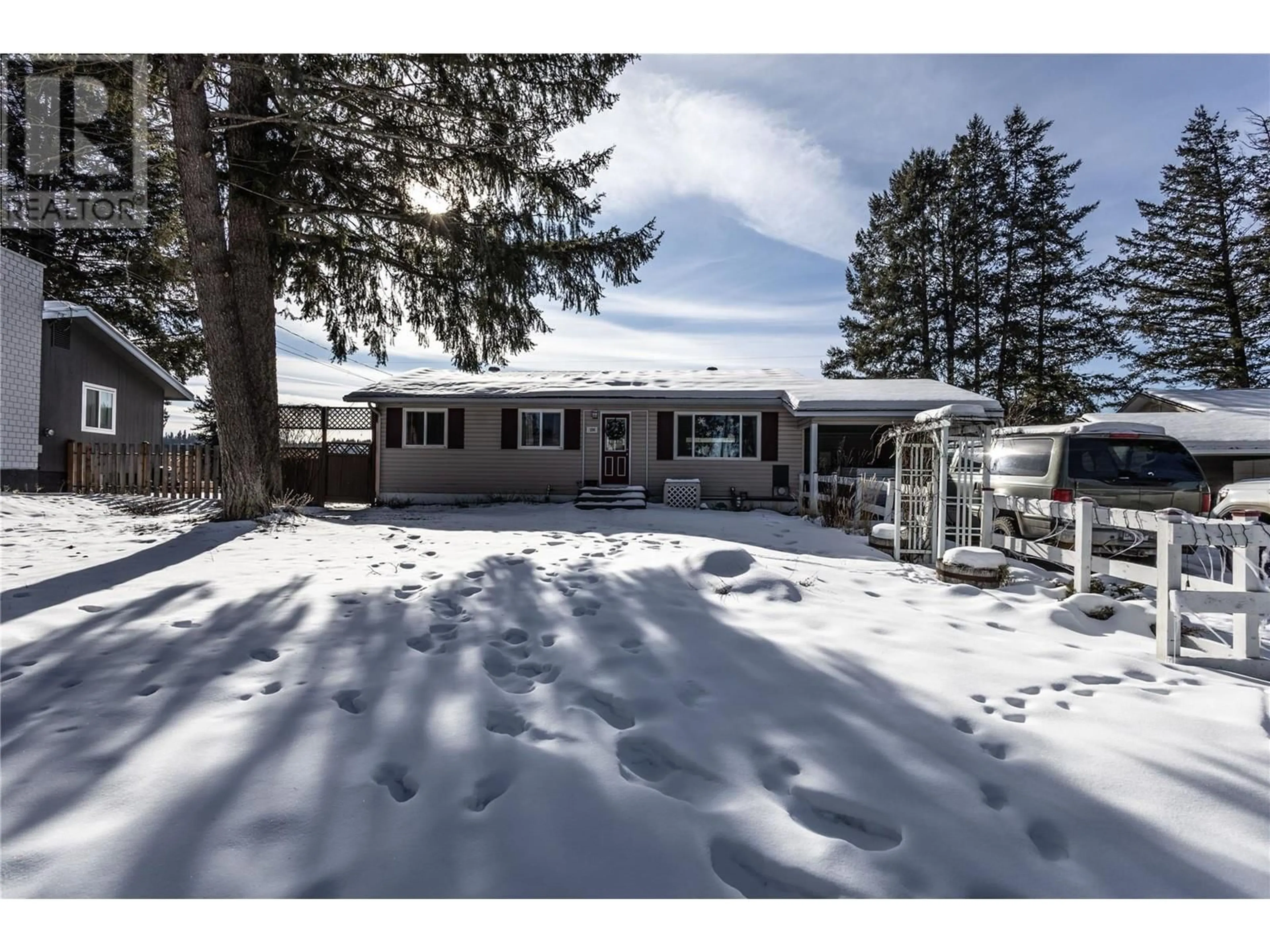 A pic from outside/outdoor area/front of a property/back of a property/a pic from drone, street for 136 Edgewood Drive, Princeton British Columbia V0X1W0