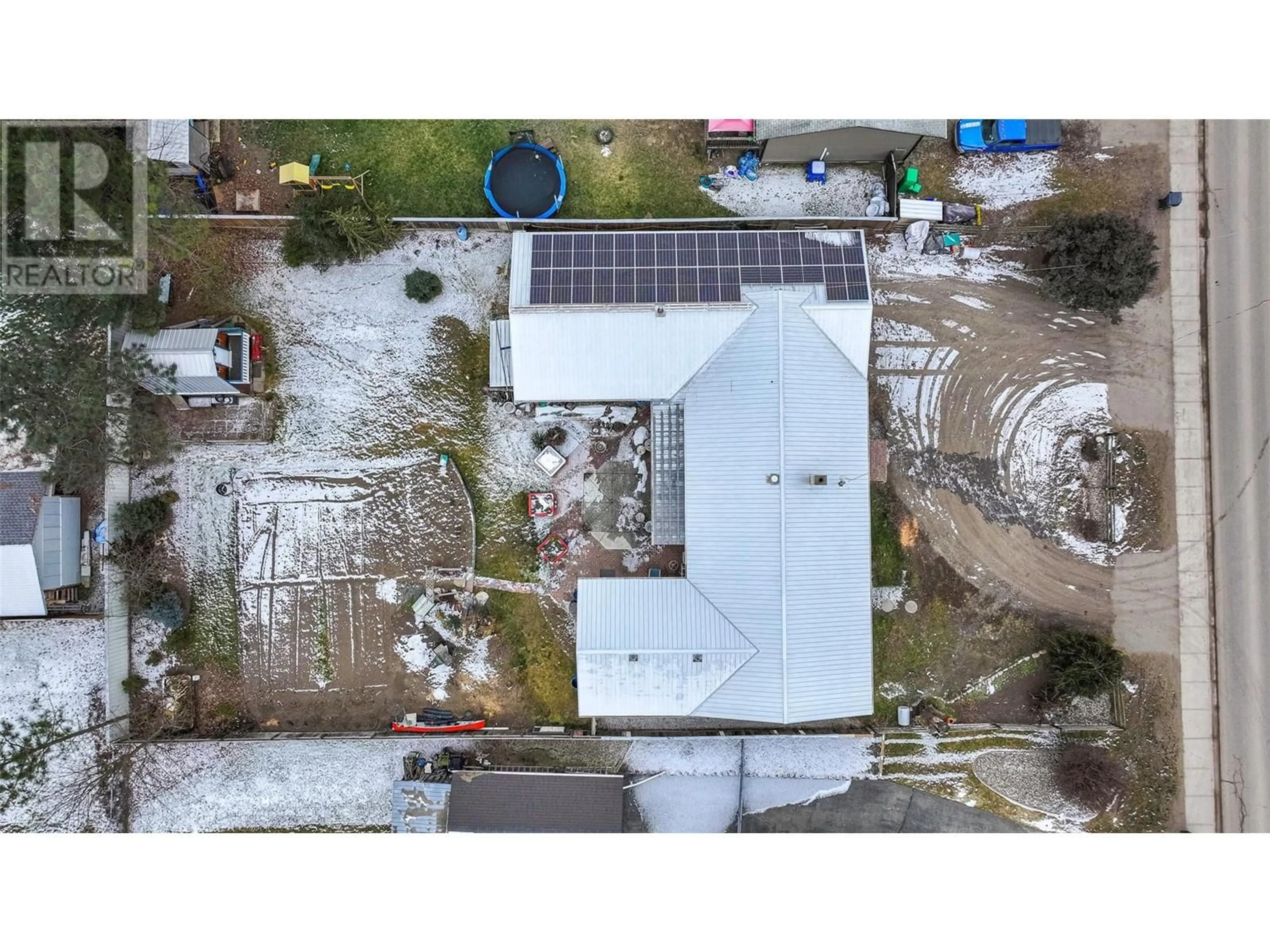 A pic from outside/outdoor area/front of a property/back of a property/a pic from drone, building for 1218 Otter Lake Cross Road Lot# Lot 3, Armstrong British Columbia V0E1B6