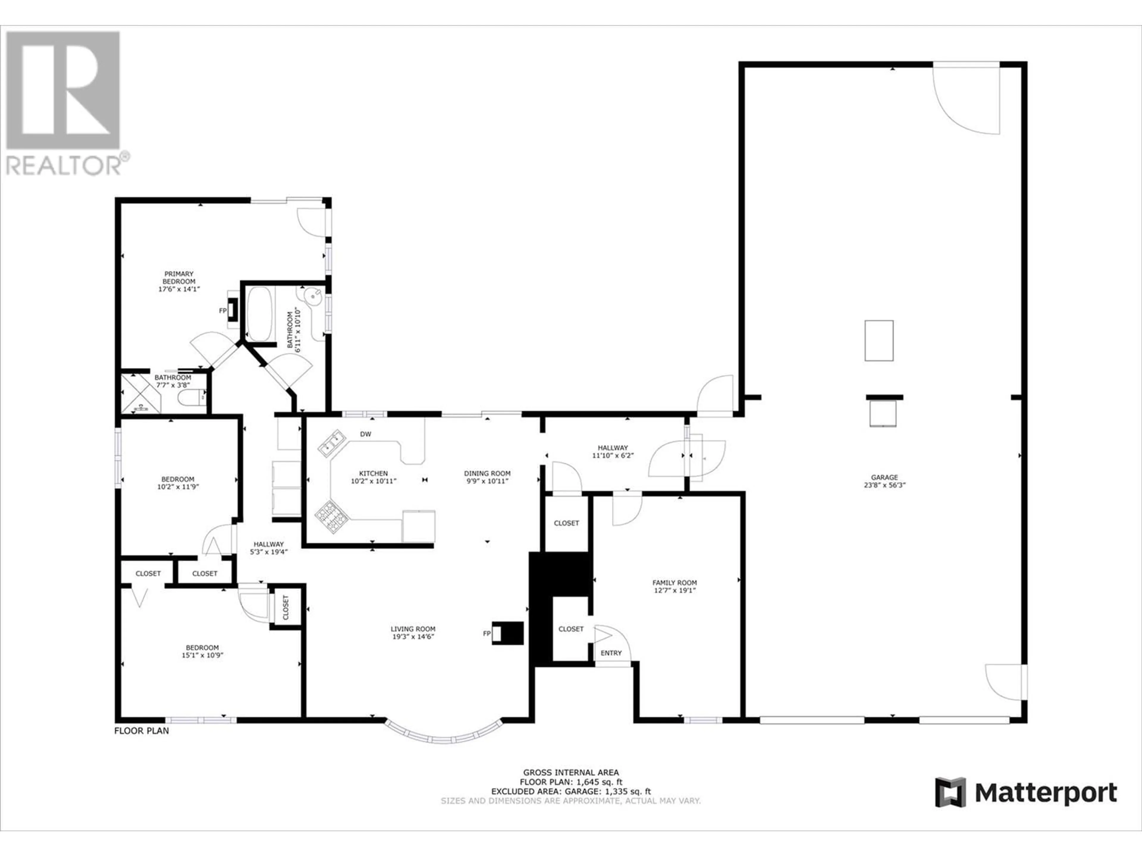 Floor plan for 1218 Otter Lake Cross Road Lot# Lot 3, Armstrong British Columbia V0E1B6