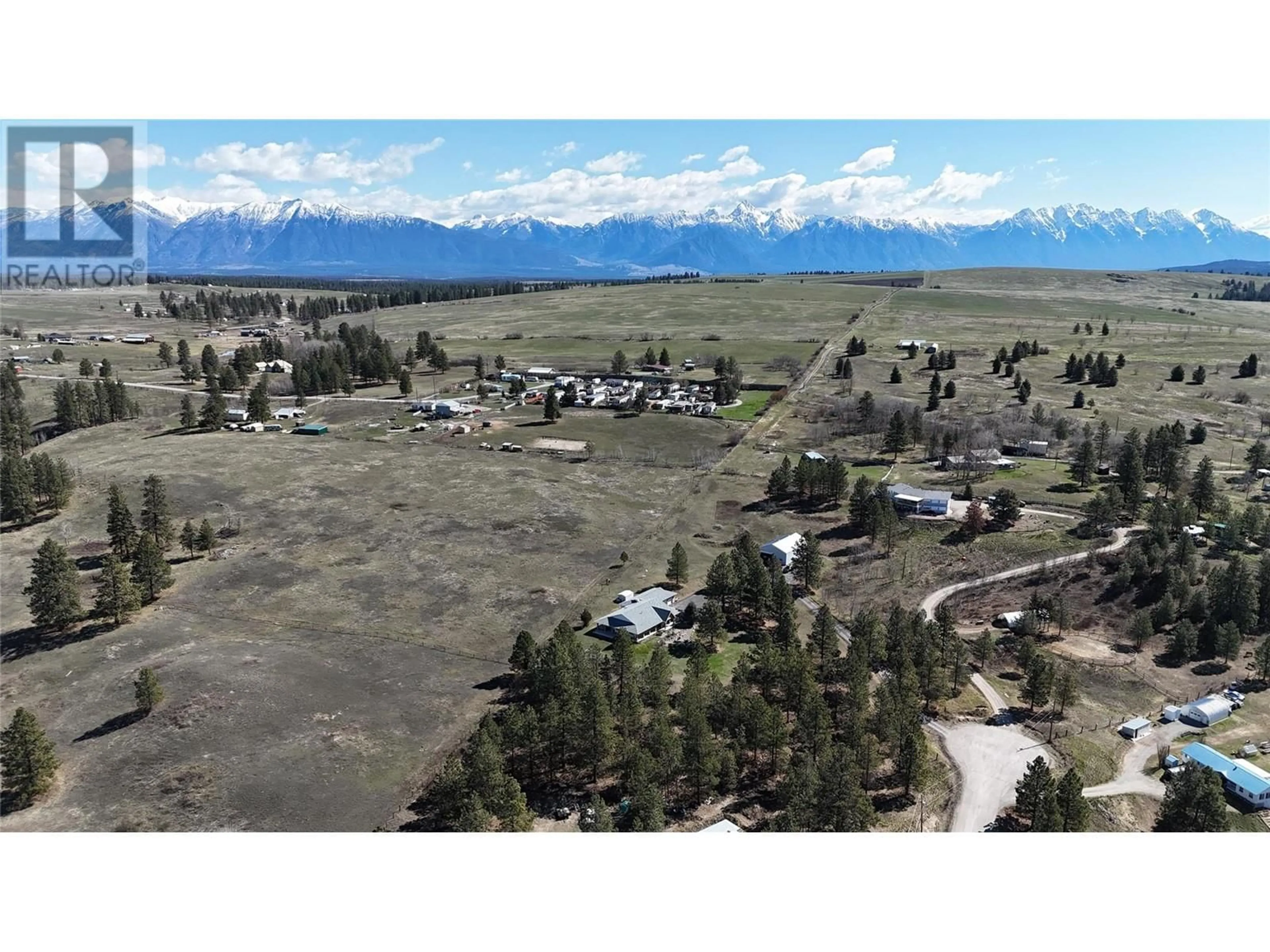 A pic from outside/outdoor area/front of a property/back of a property/a pic from drone, mountain view for 3041 BLACK ANGUS ROAD, Cranbrook British Columbia V1C7C6