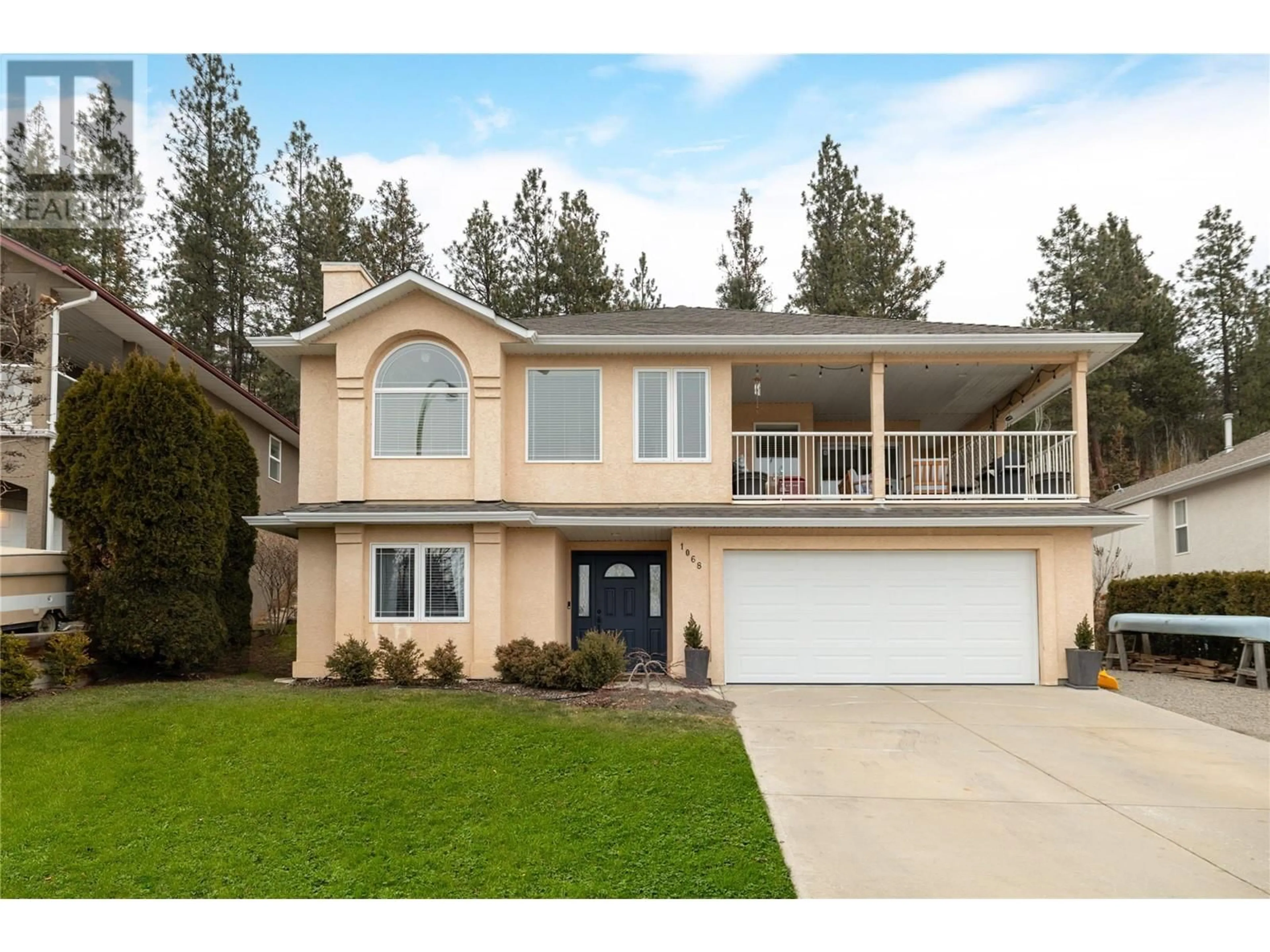 Home with vinyl exterior material, unknown for 1068 CALEDONIA WAY, West Kelowna British Columbia V1Z3N7