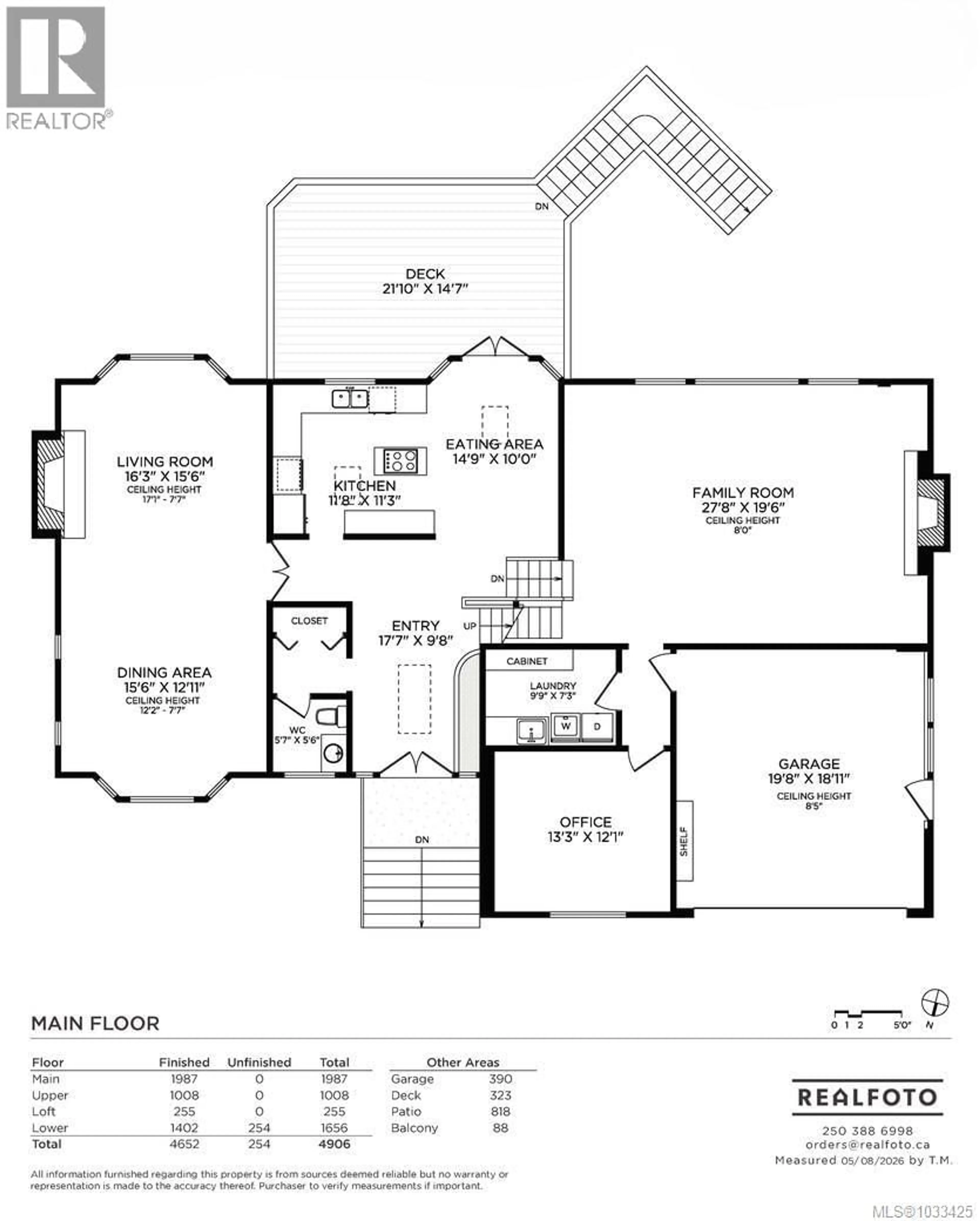 Floor plan for 2797 ARBUTUS ROAD, Saanich British Columbia V8N5X6