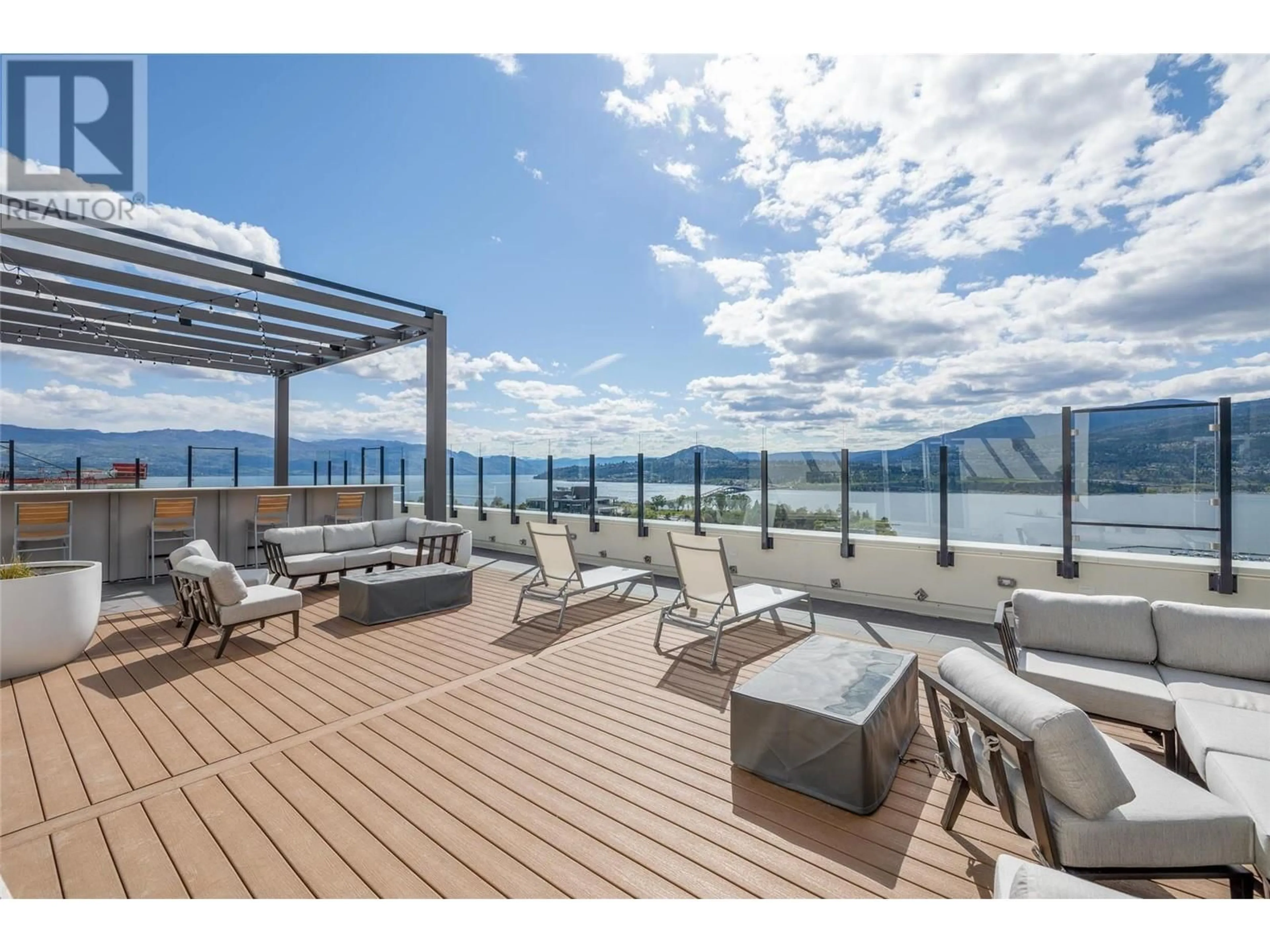 Patio, water/lake/river/ocean view for 1103 - 1471 ST PAUL STREET, Kelowna British Columbia V1Y2E4