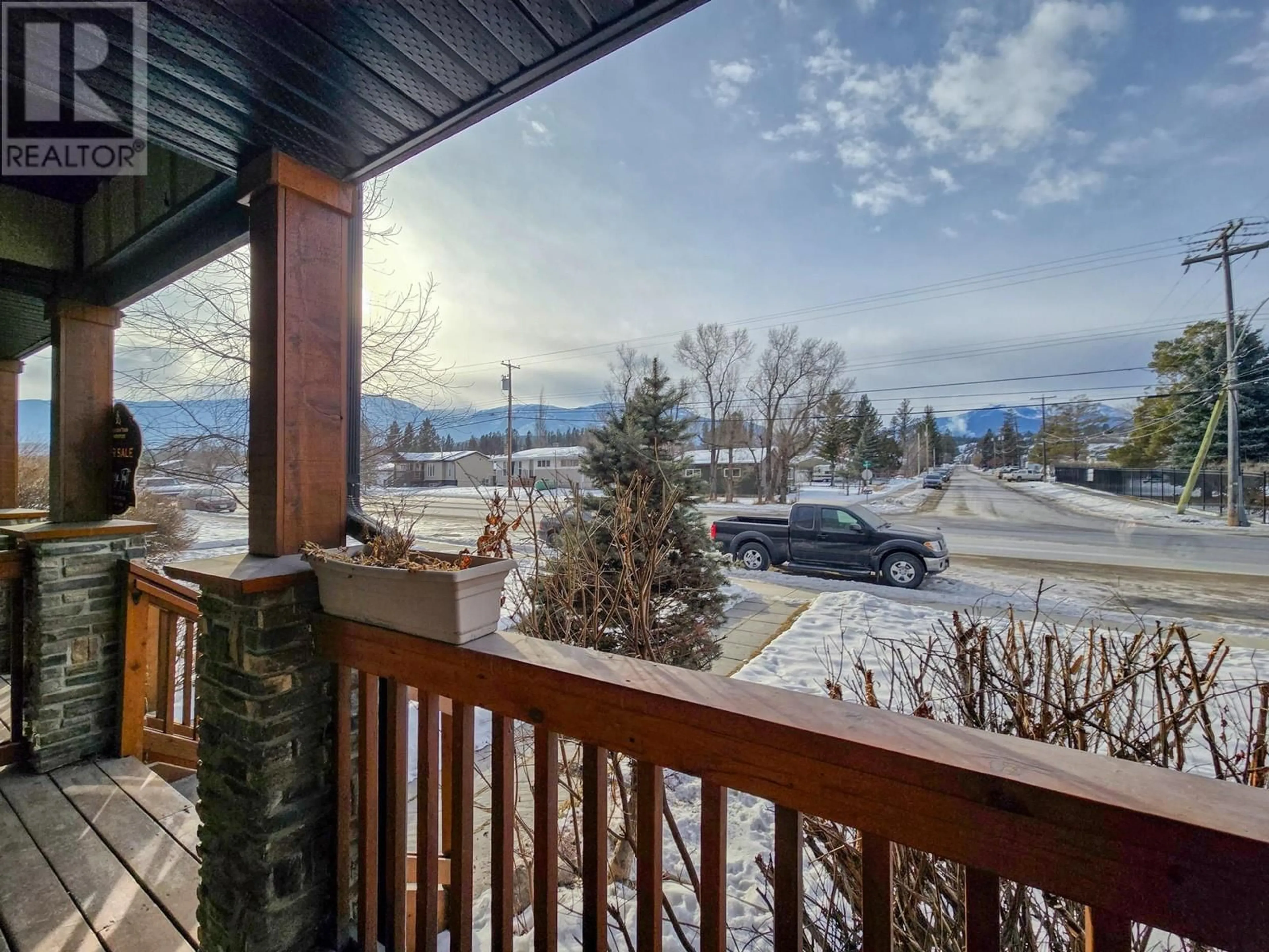 Balcony in the apartment, mountain view for 1000 9th Street Unit# 8, Invermere British Columbia V0A1K0