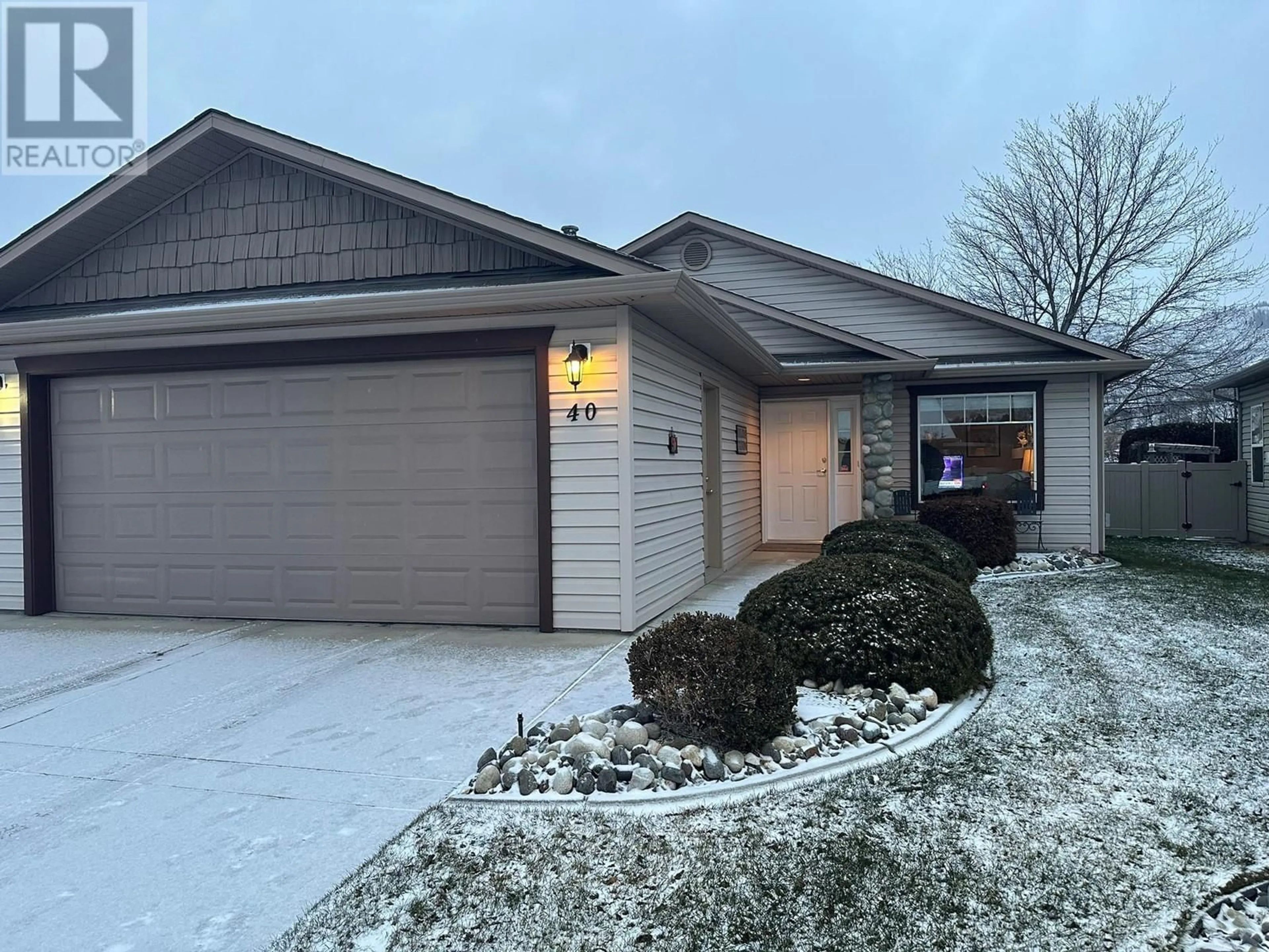 Indoor garage for 40 - 5888 OKANAGAN LANDING ROAD, Vernon British Columbia V1H1S2