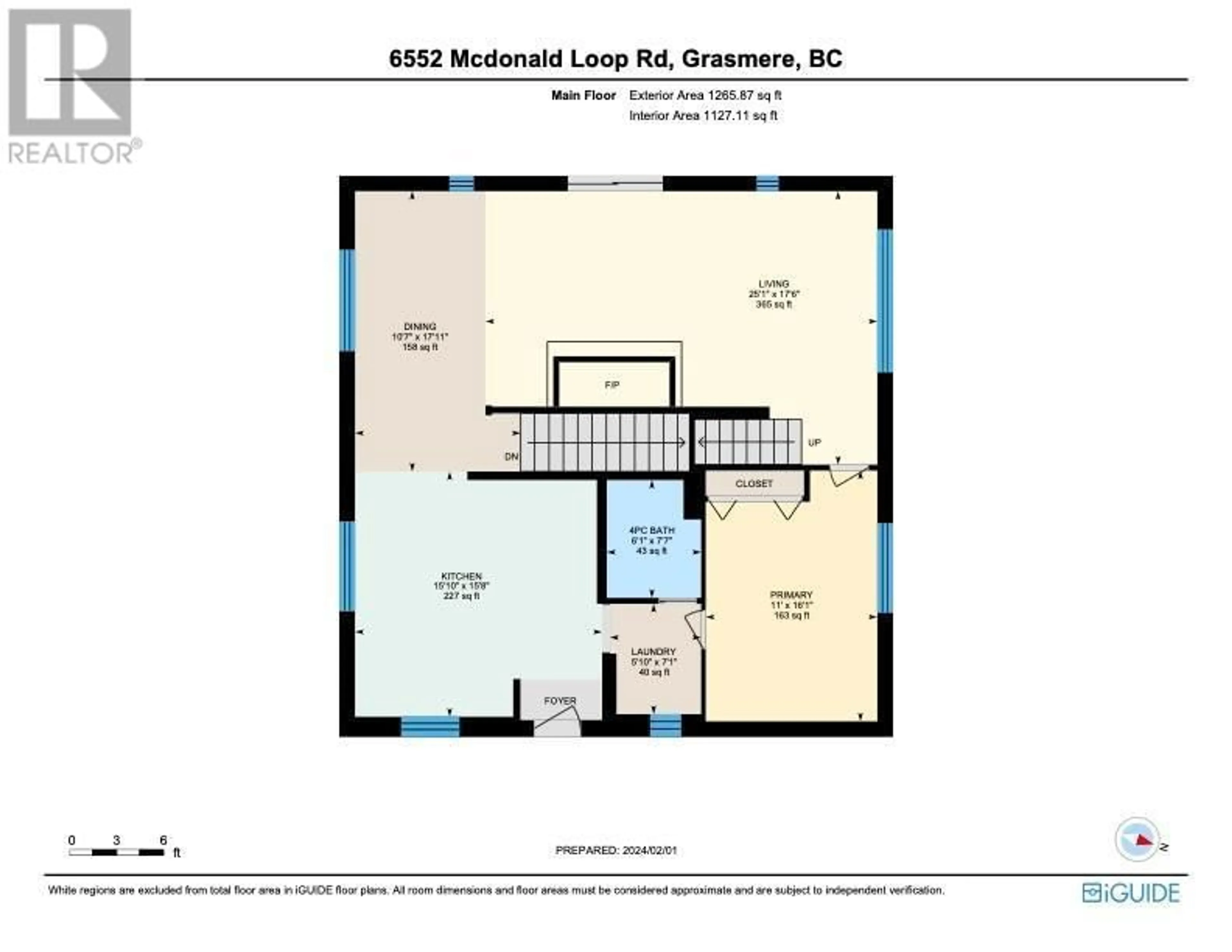 Floor plan for 6552-6556 MCDONALD LOOP ROAD, Grasmere British Columbia V0B1R0