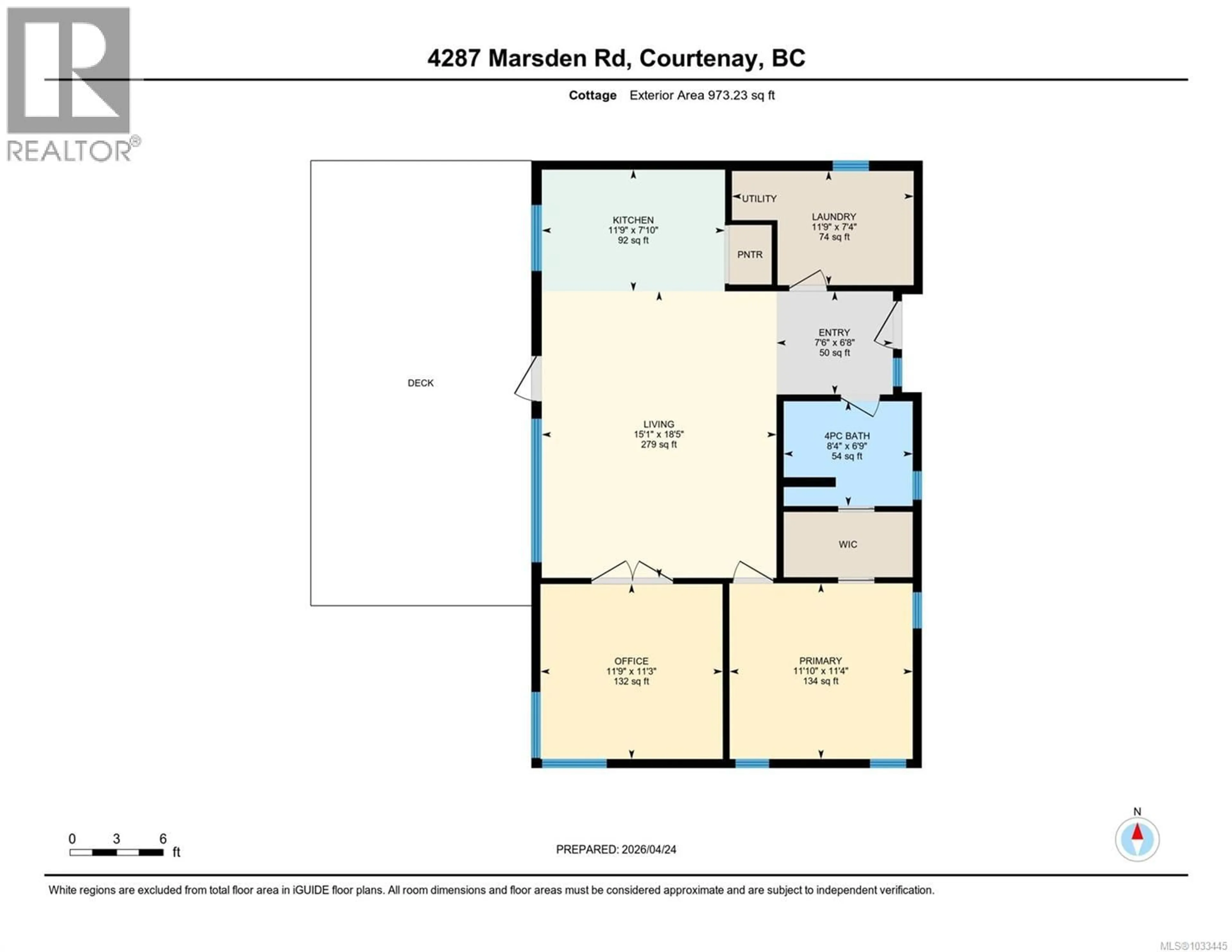 Floor plan for 4287,4289 MARSDEN ROAD, Courtenay British Columbia V9N9N4